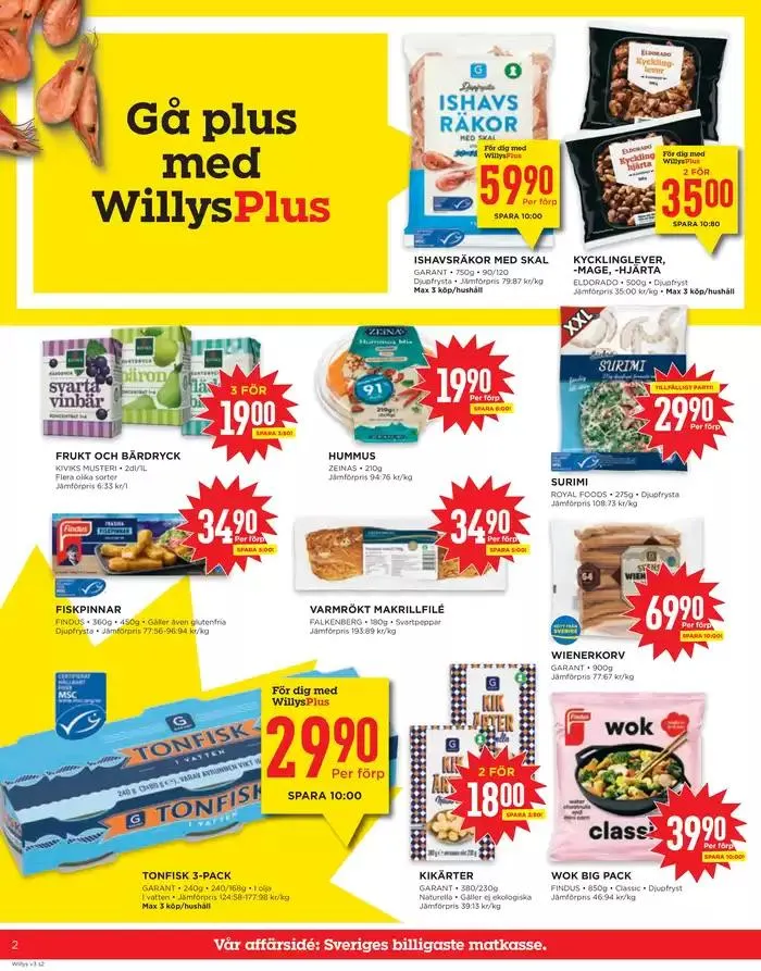 Exklusiva deals och fynd från 13 januari till 19 januari 2025 - Reklamblad sidor 2