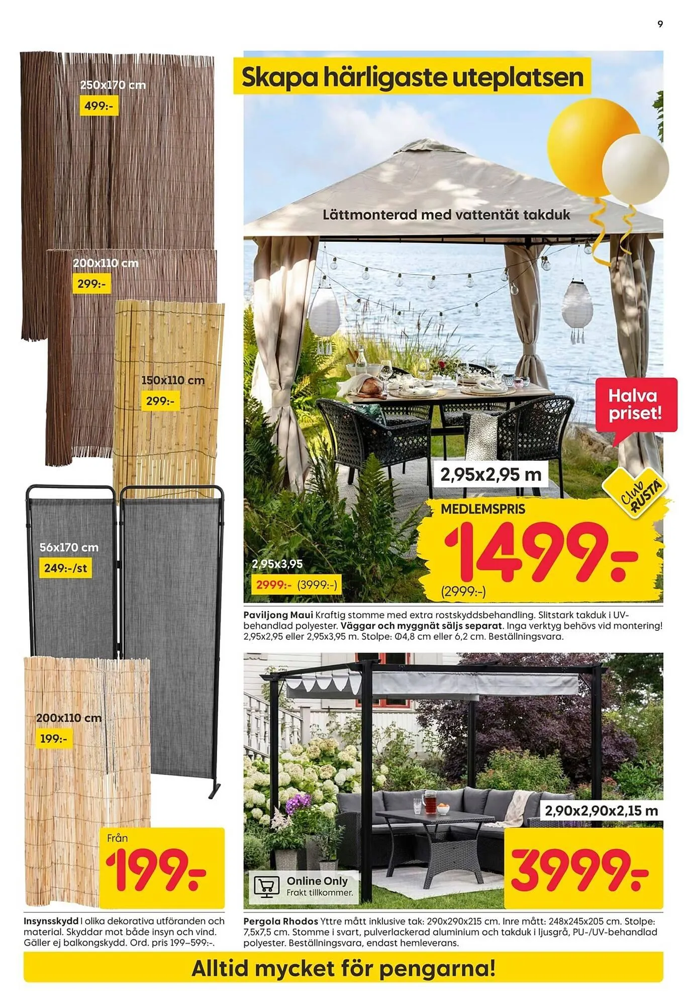 Rusta reklamblad från 27 april till 3 maj 2026 - Reklamblad sidor 9