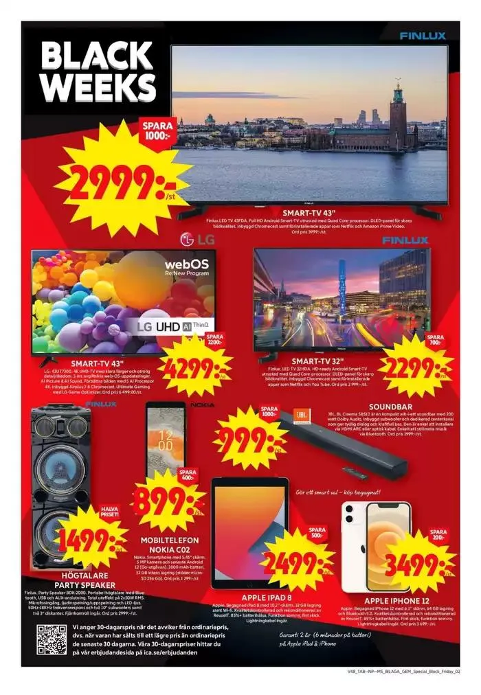 Fantastiska rabatter på utvalda produkter från 23 november till 7 december 2024 - Reklamblad sidor 11