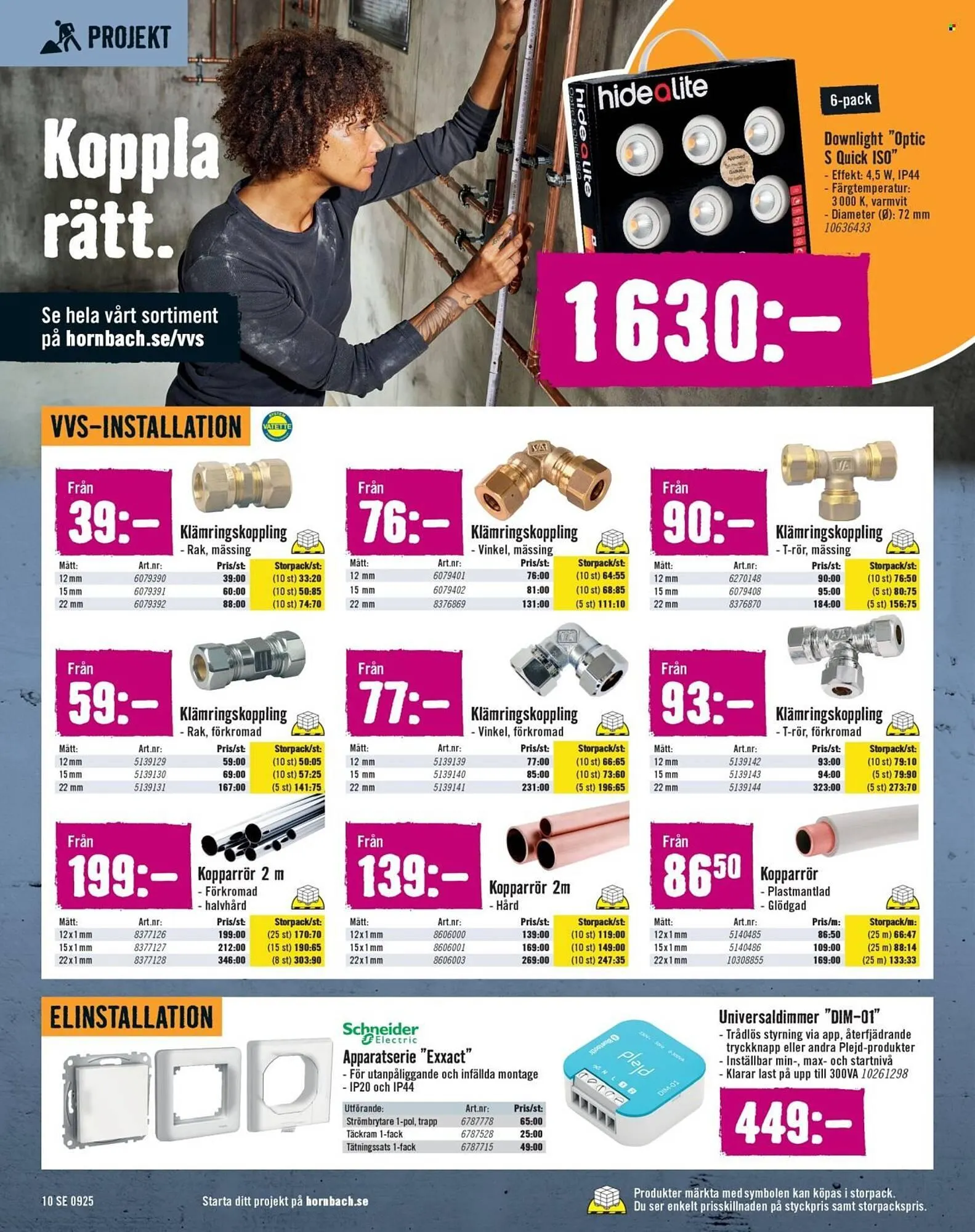 Hornbach reklamblad från 31 augusti till 24 september 2025 - Reklamblad sidor 10