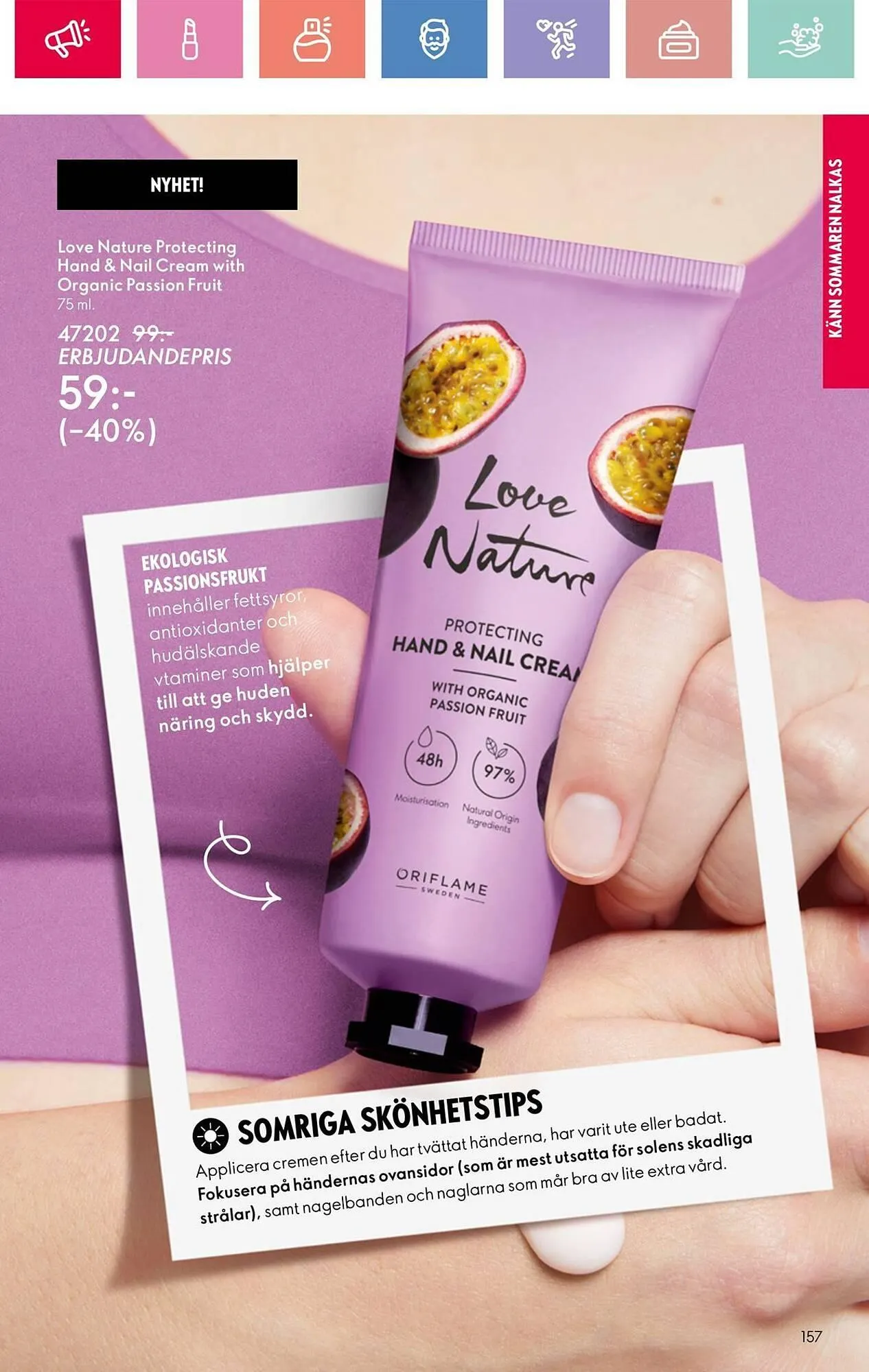 Oriflame reklamblad från 12 maj till 31 maj 2025 - Reklamblad sidor 157