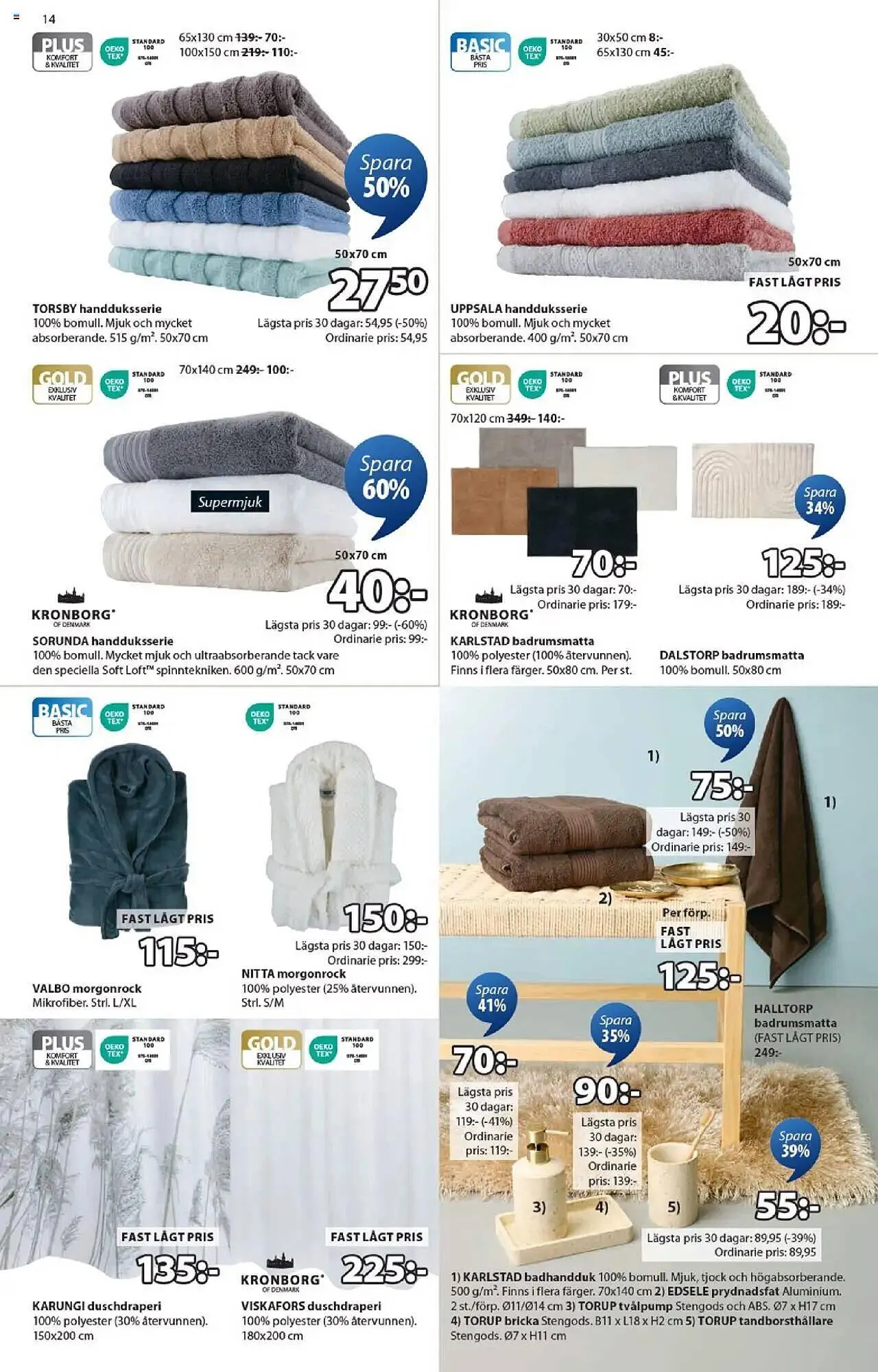 JYSK reklamblad från 6 oktober till 19 oktober 2025 - Reklamblad sidor 14