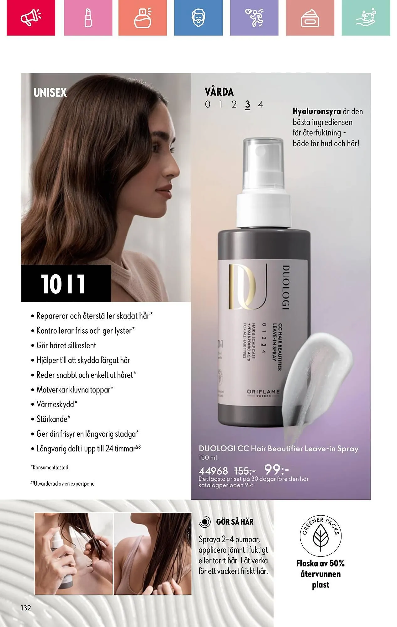 Oriflame reklamblad från 13 juli till 2 augusti 2025 - Reklamblad sidor 132