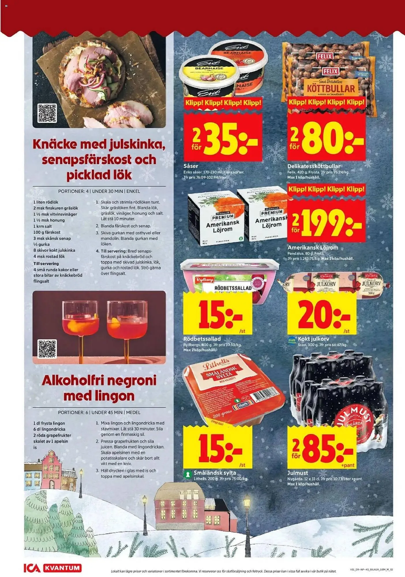 ICA Kvantum reklamblad från 15 december till 21 december 2025 - Reklamblad sidor 14