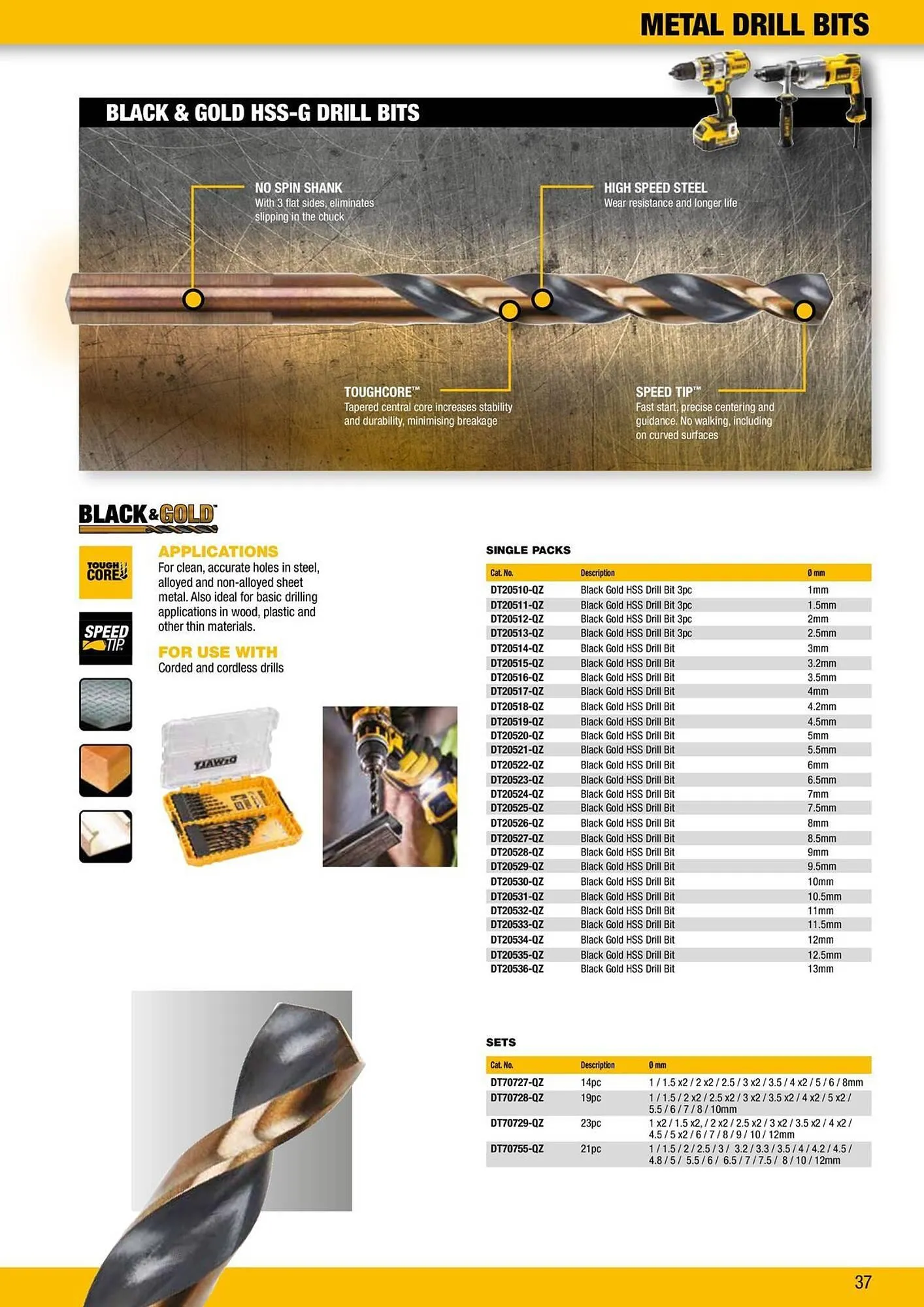 Dewalt reklamblad från 9 oktober till 18 oktober 2025 - Reklamblad sidor 37