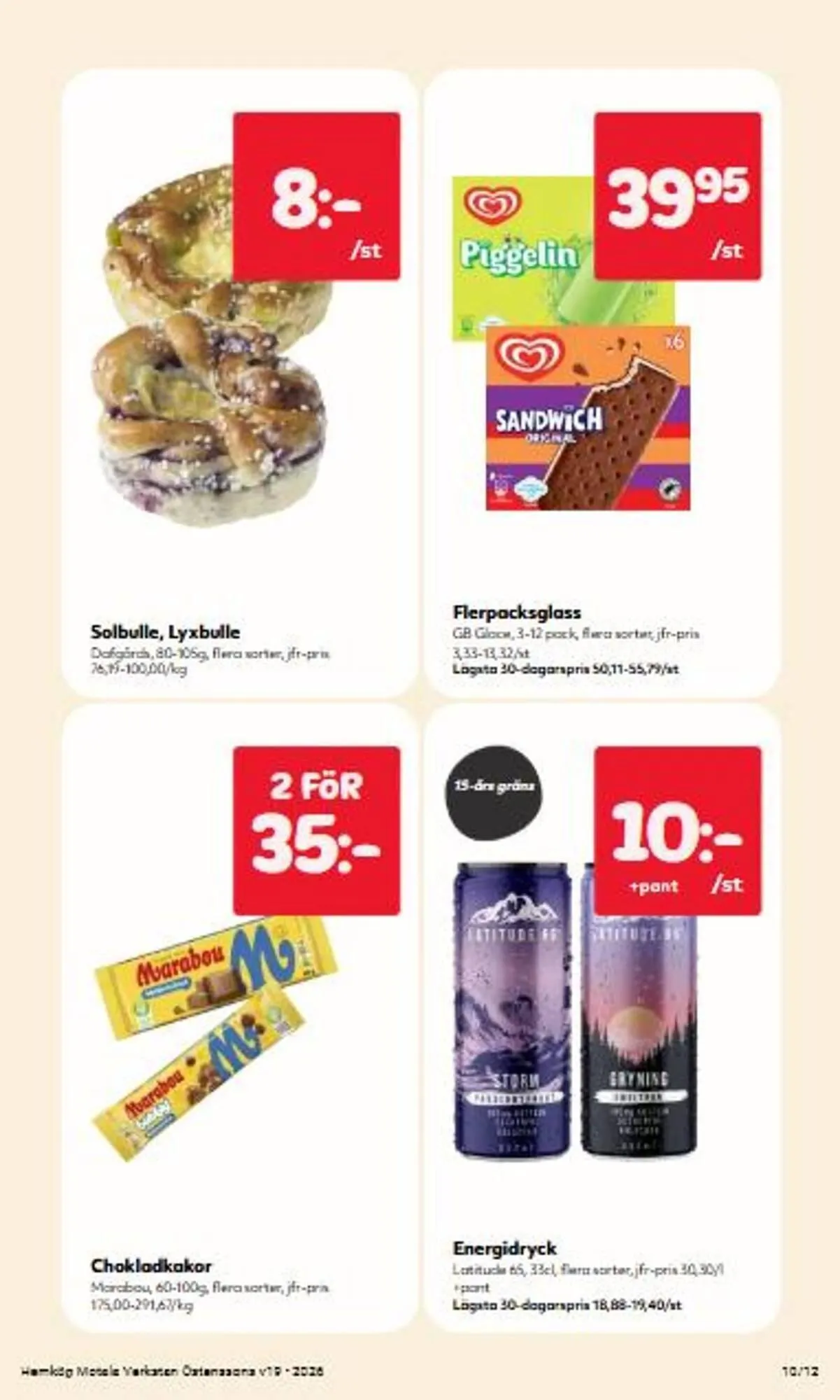 Hemköp reklamblad från 4 maj till 10 maj 2026 - Reklamblad sidor 10
