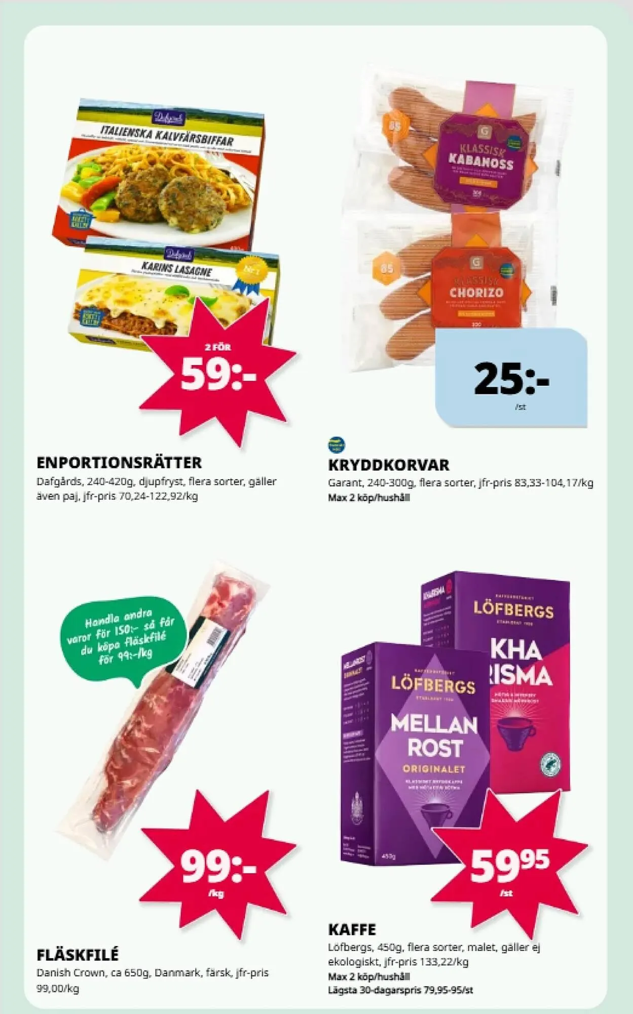 Tempo reklamblad från 25 augusti till 31 augusti 2025 - Reklamblad sidor 2