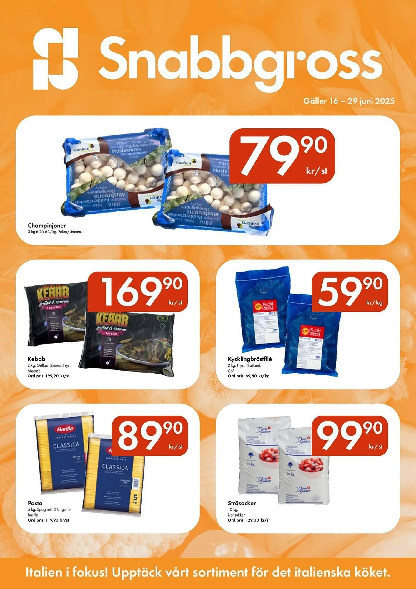 Snabbgross reklamblad - 1