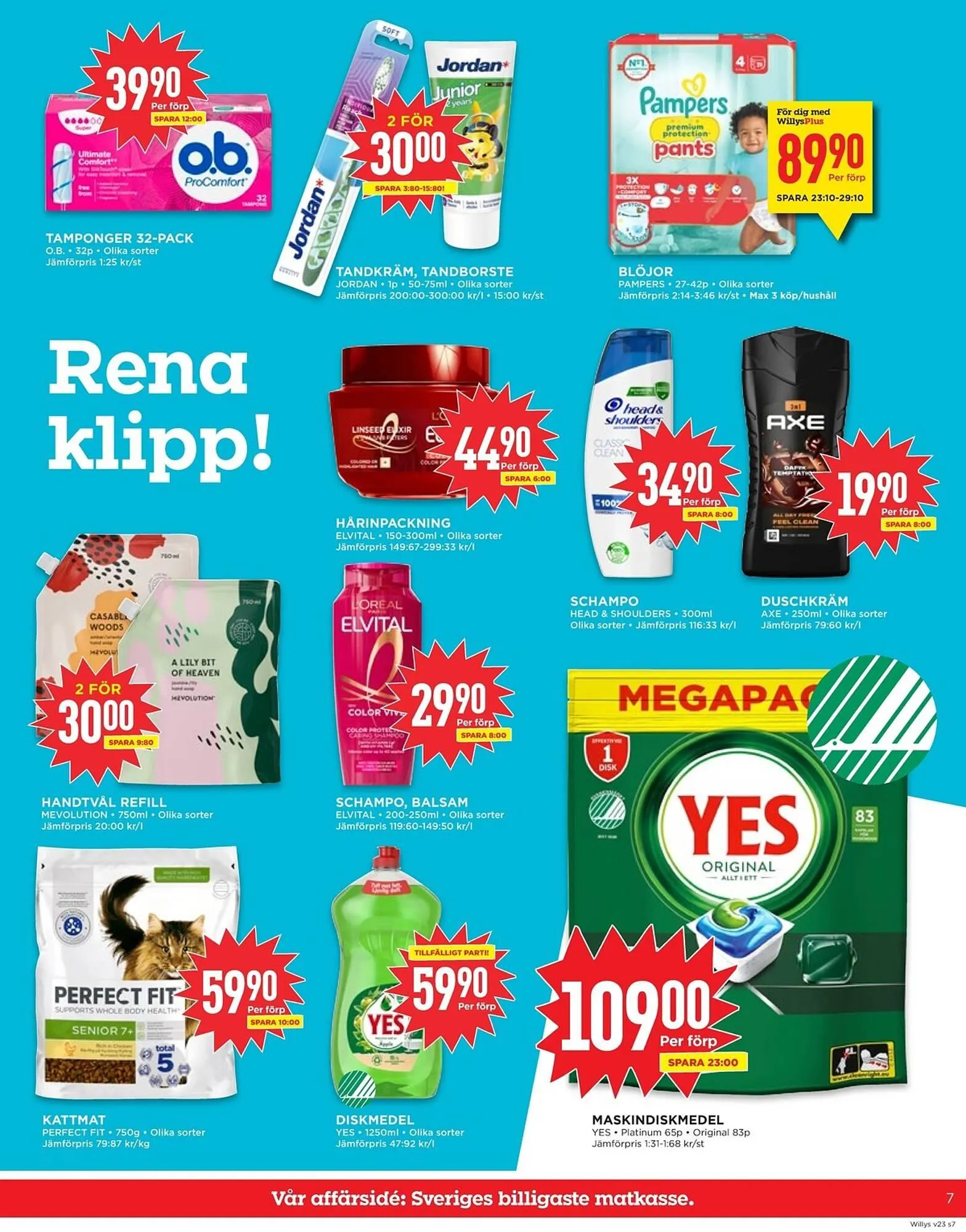 Willys reklamblad från 2 juni till 8 juni 2025 - Reklamblad sidor 7