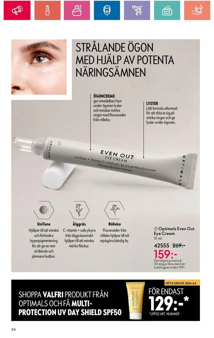 Oriflame reklamblad från 20 juni till 4 juli 2024 - Reklamblad sidor 66