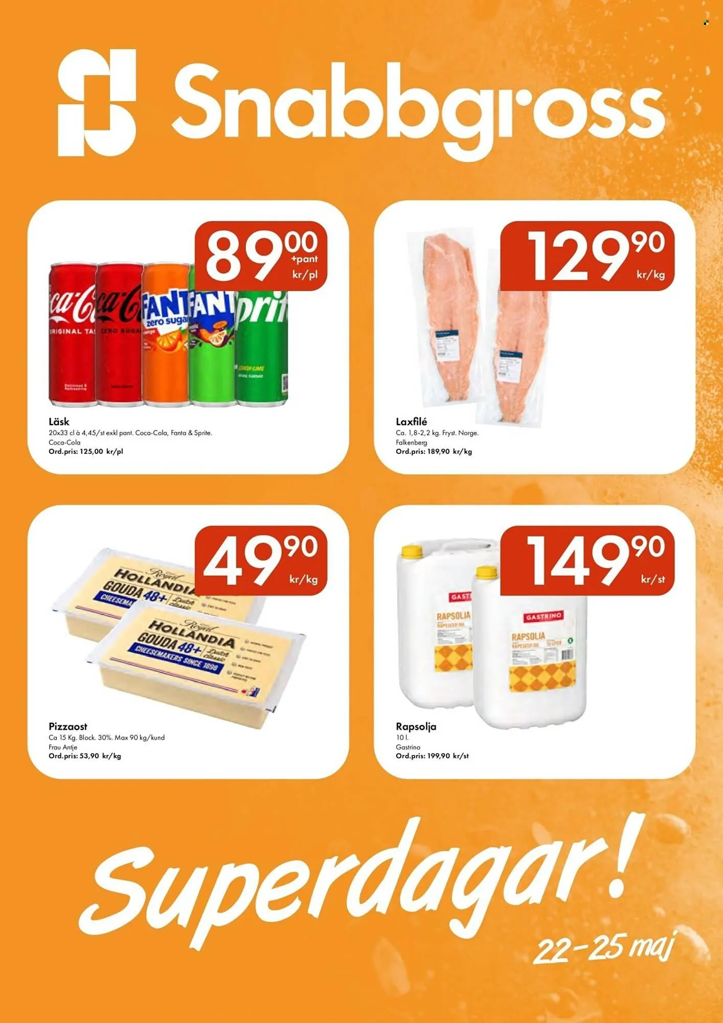 Snabbgross reklamblad - 1