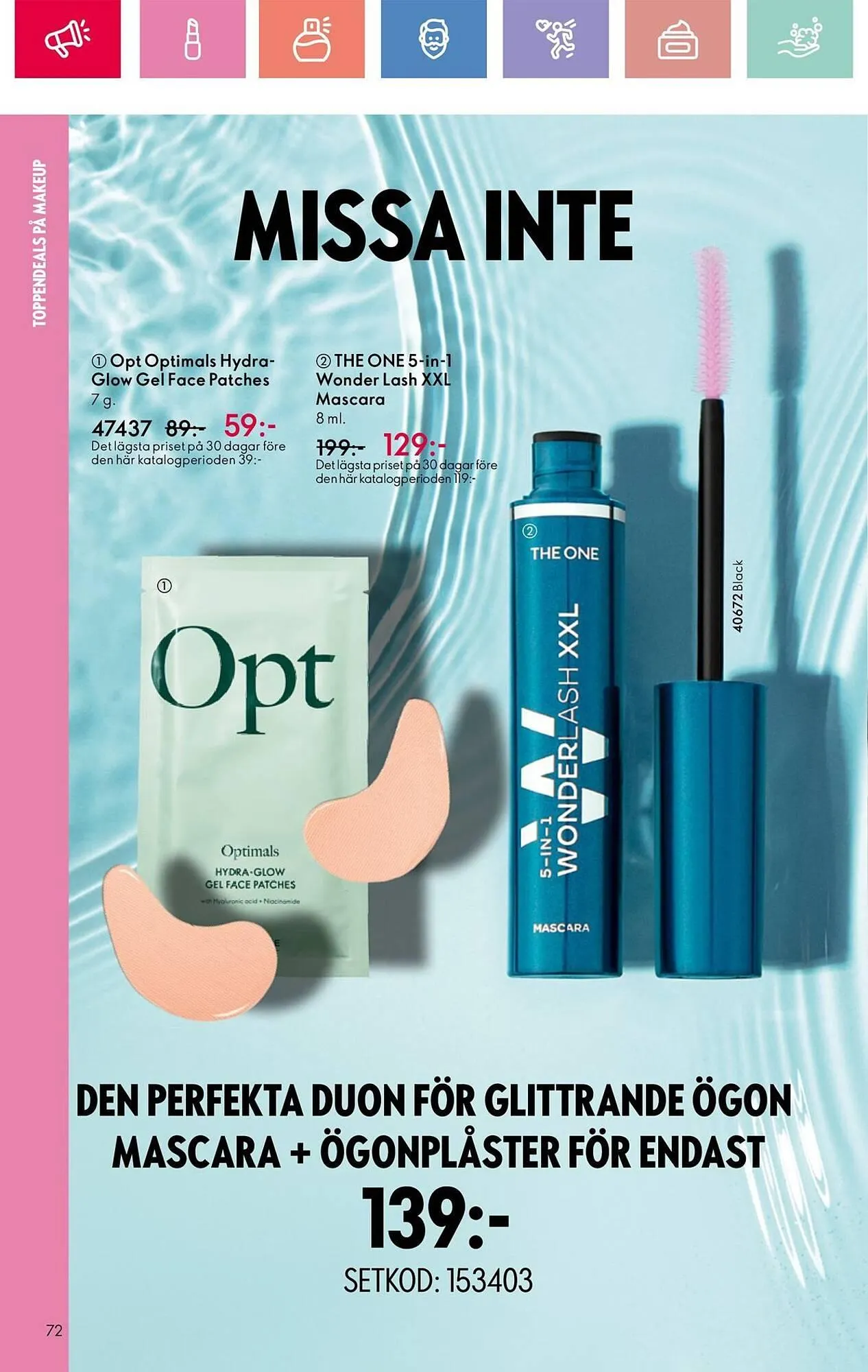 Oriflame reklamblad från 24 augusti till 13 september 2025 - Reklamblad sidor 72