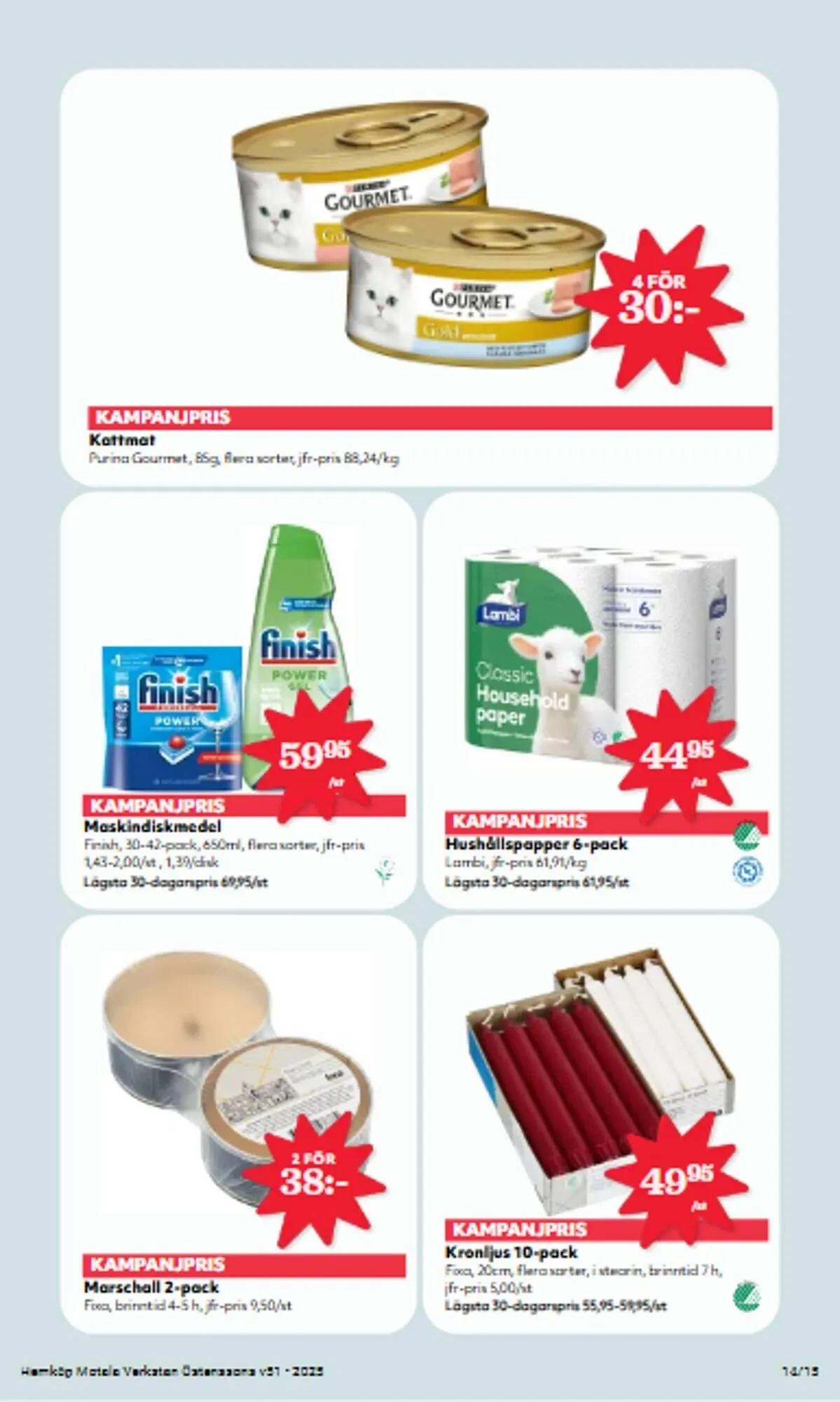 Östenssons reklamblad från 15 december till 21 december 2025 - Reklamblad sidor 14