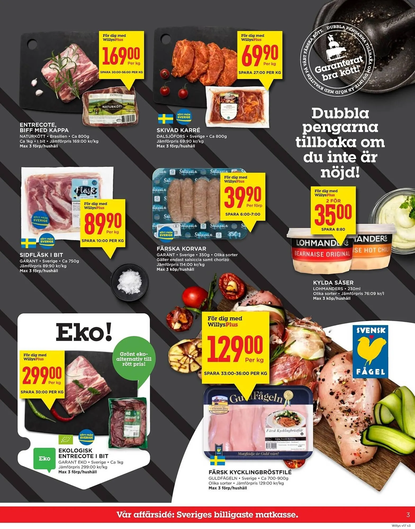 Willys reklamblad från 21 april till 27 april 2025 - Reklamblad sidor 3