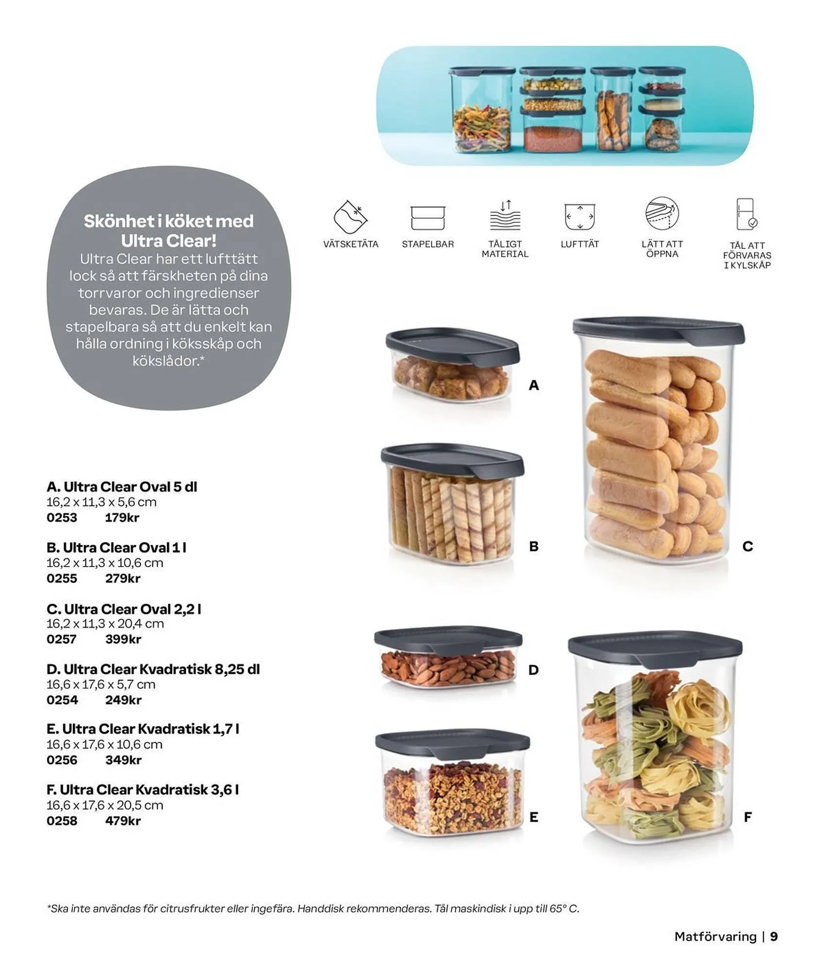 Tupperware reklamblad från 1 oktober till 31 mars 2025 - Reklamblad sidor 9