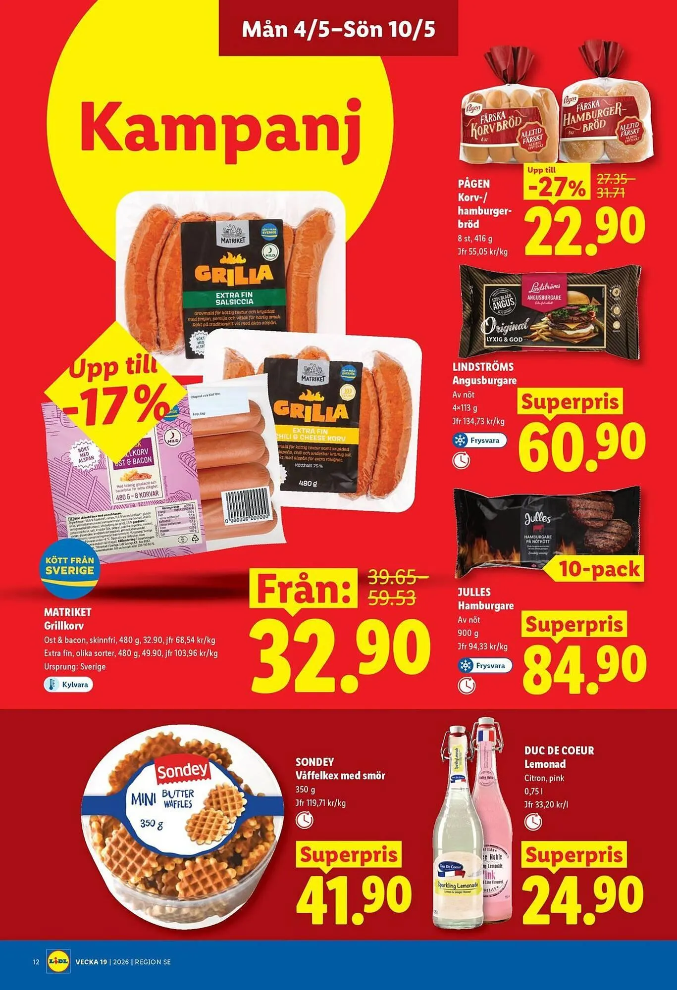 Lidl reklamblad från 4 maj till 10 maj 2026 - Reklamblad sidor 14