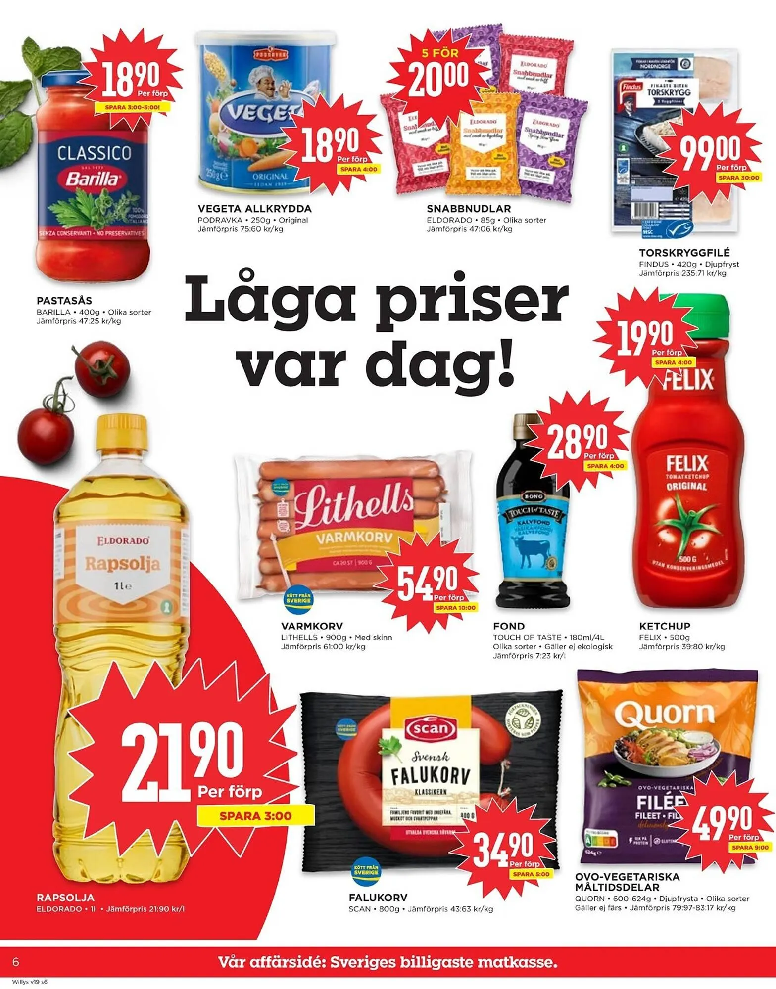 Willys reklamblad från 5 maj till 11 maj 2025 - Reklamblad sidor 6