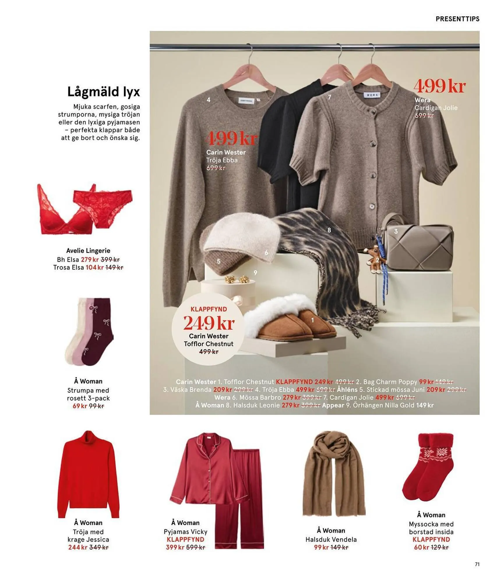 Åhléns reklamblad från 25 november till 11 december 2025 - Reklamblad sidor 71