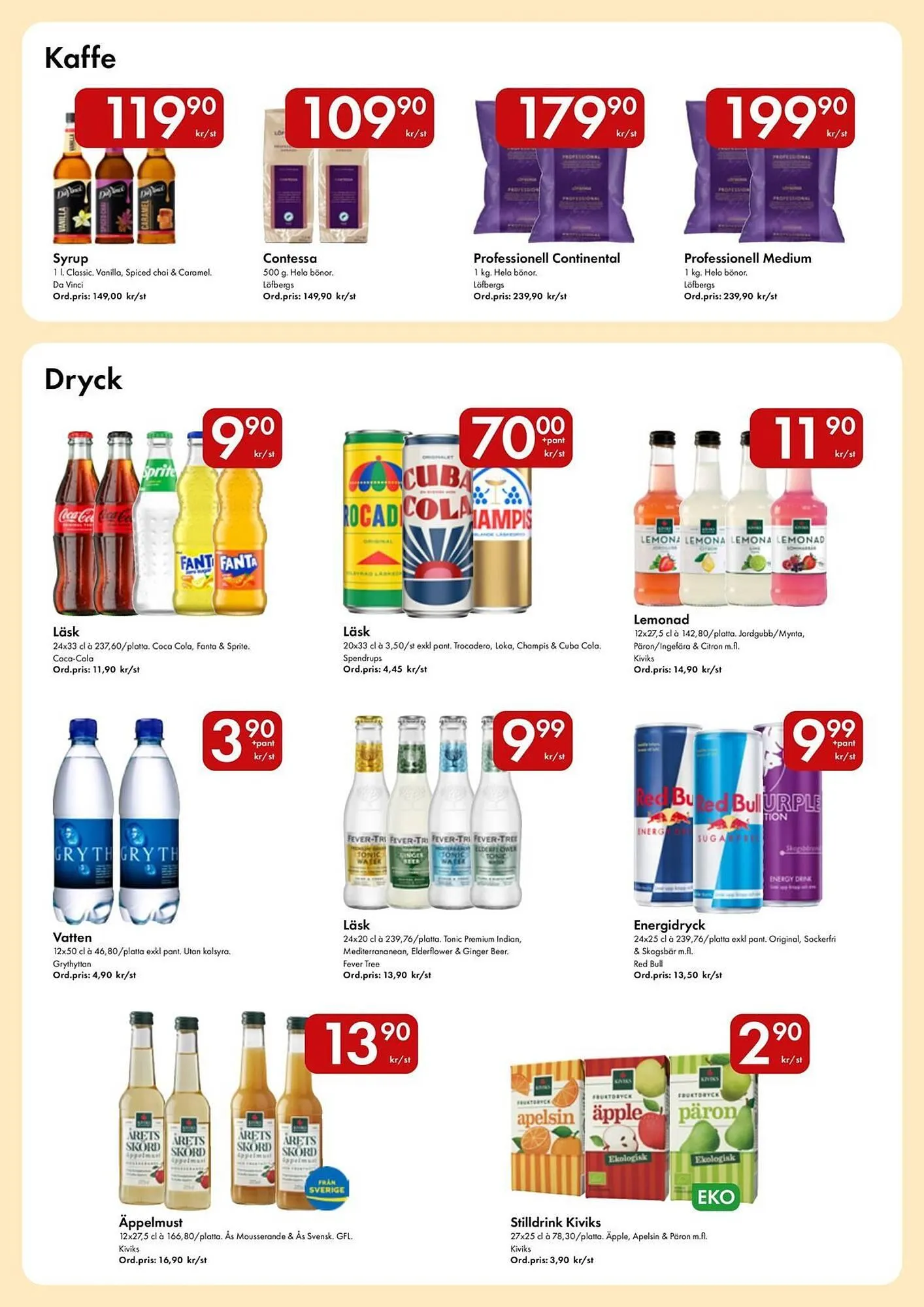 Snabbgross reklamblad från 20 april till 3 maj 2026 - Reklamblad sidor 12