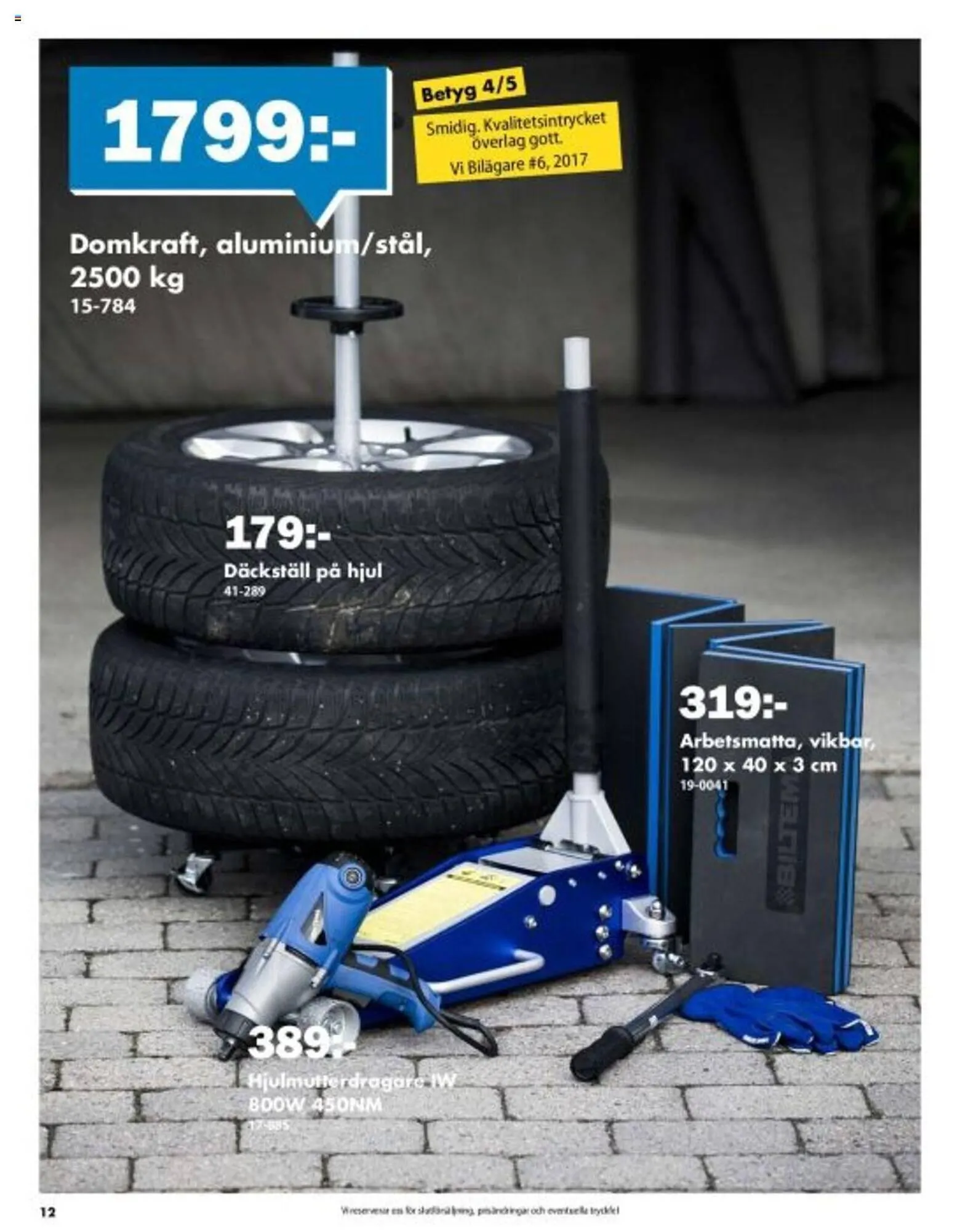 Biltema reklamblad från 17 oktober till 13 november 2024 - Reklamblad sidor 12