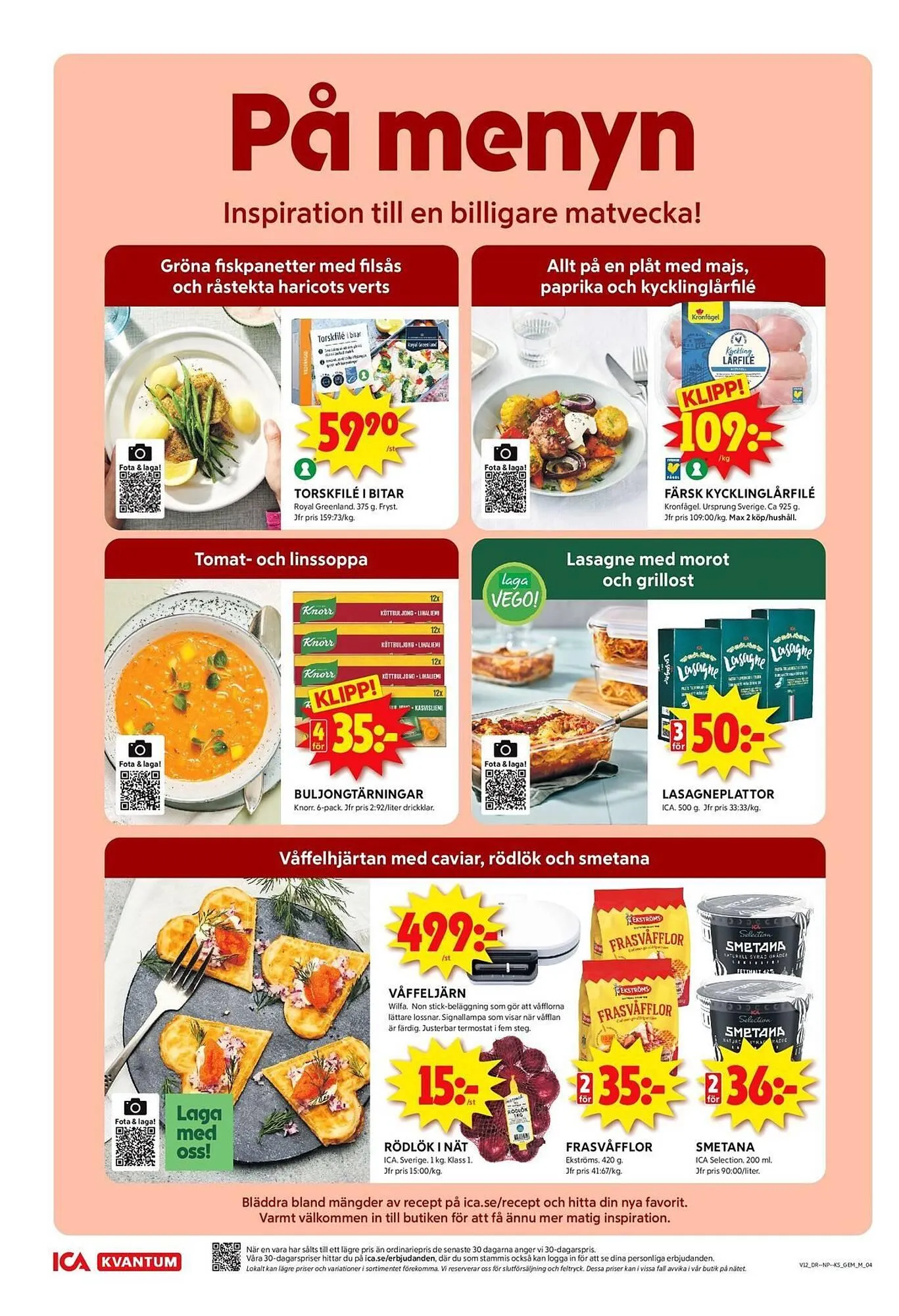 ICA Kvantum reklamblad från 17 mars till 23 mars 2025 - Reklamblad sidor 4