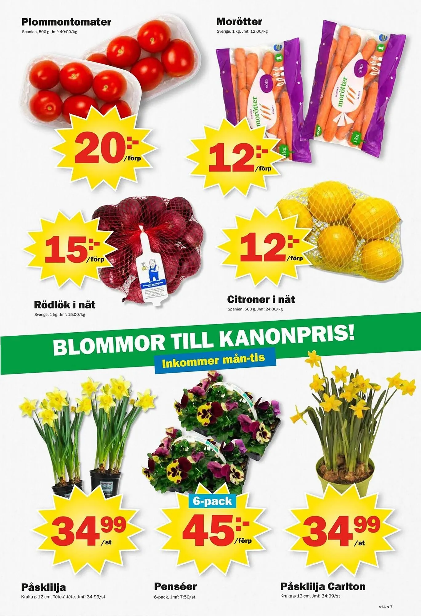 Pekås reklamblad från 31 mars till 6 april 2025 - Reklamblad sidor 7