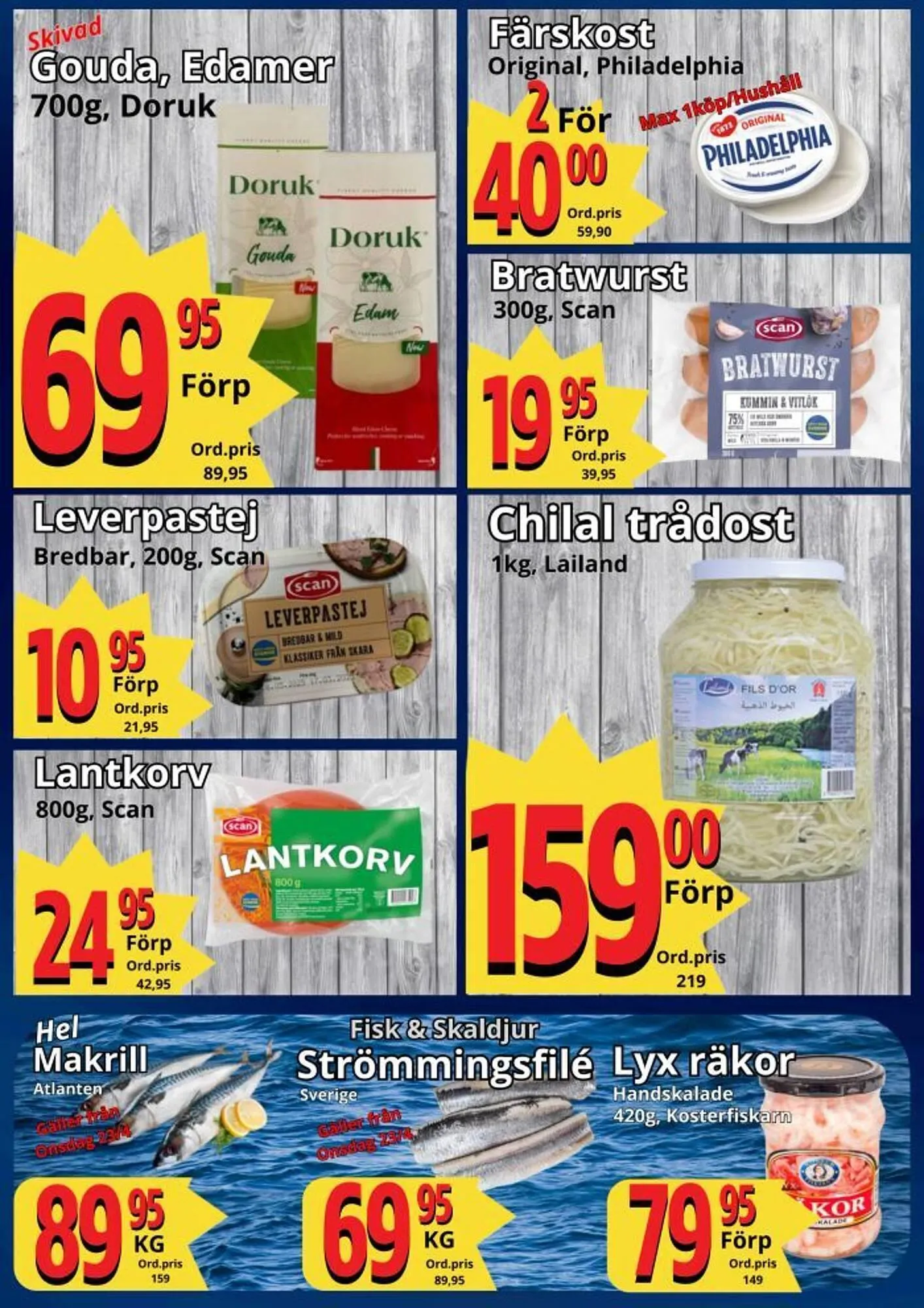 Supergrossen reklamblad från 22 april till 27 april 2025 - Reklamblad sidor 4