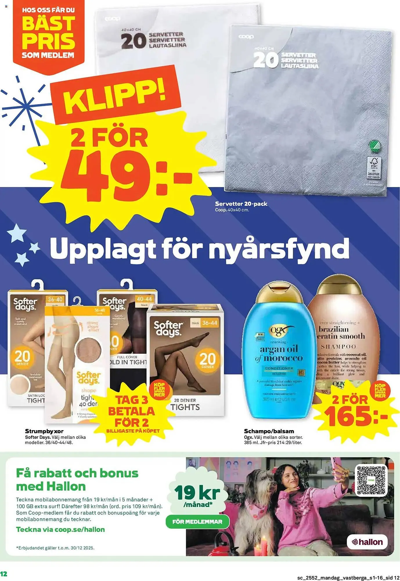Jem&Fix reklamblad från 29 december till 4 januari 2026 - Reklamblad sidor 12
