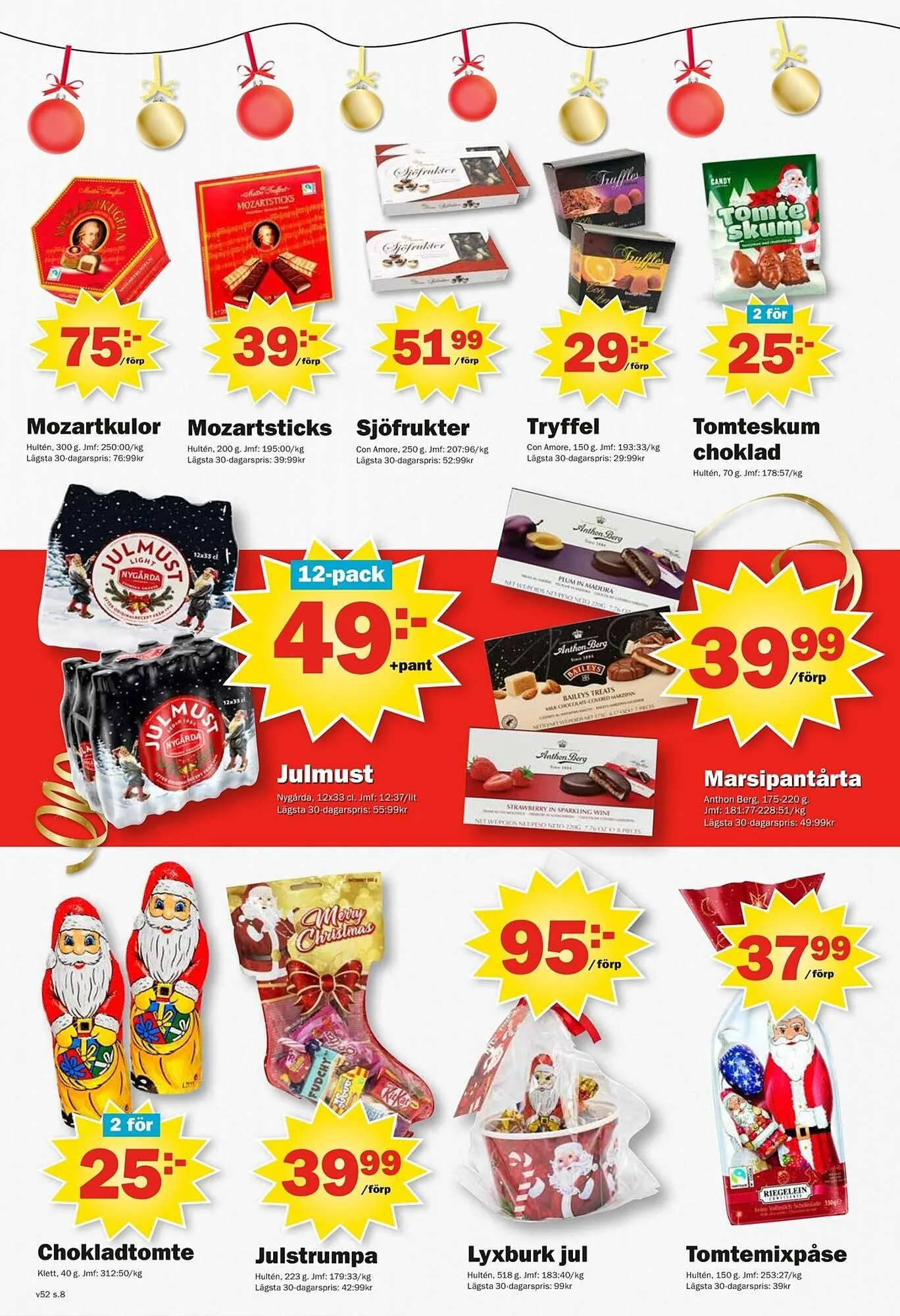 Pekås reklamblad från 22 december till 28 december 2025 - Reklamblad sidor 8