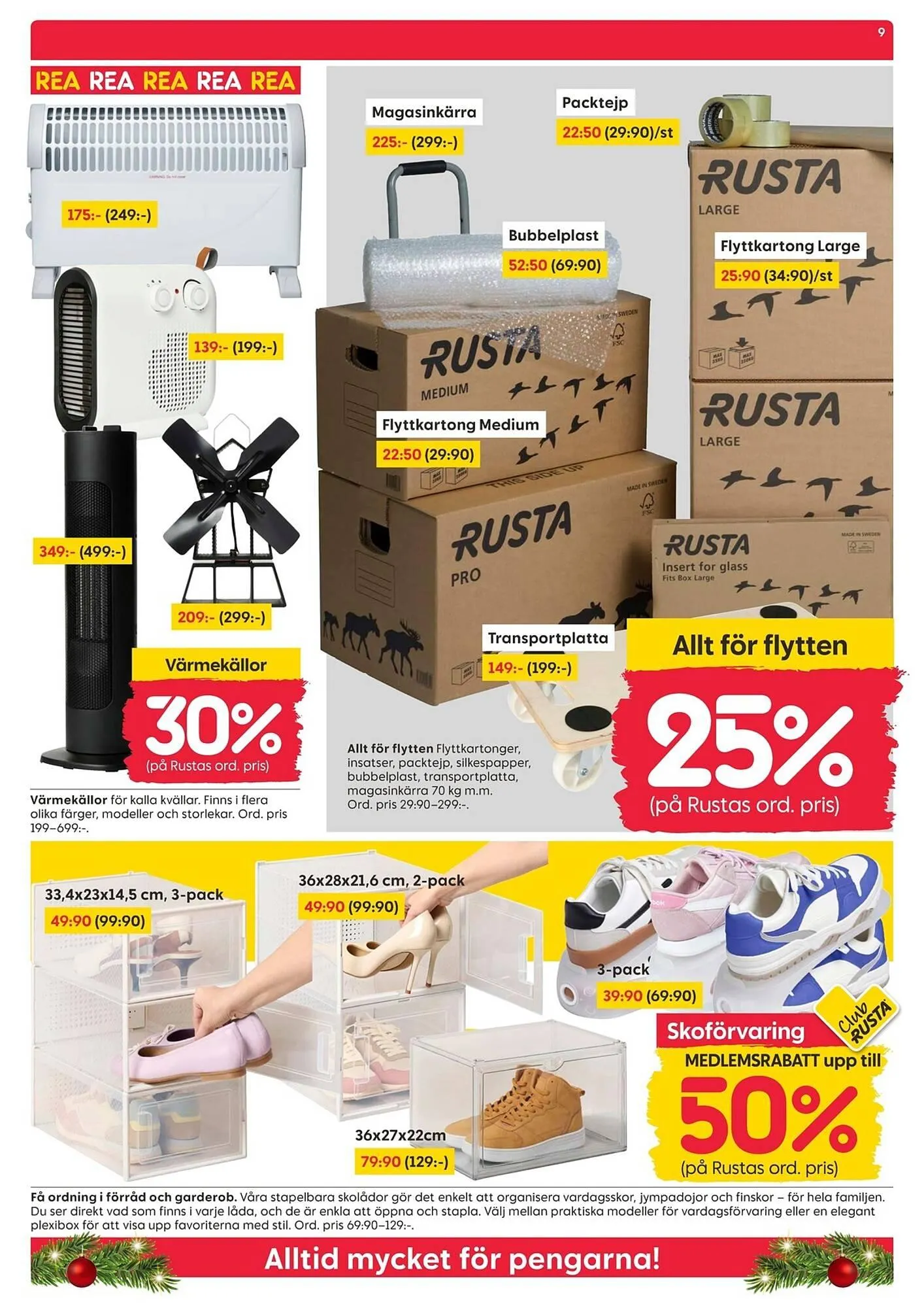 Rusta reklamblad från 24 december till 4 januari 2026 - Reklamblad sidor 9