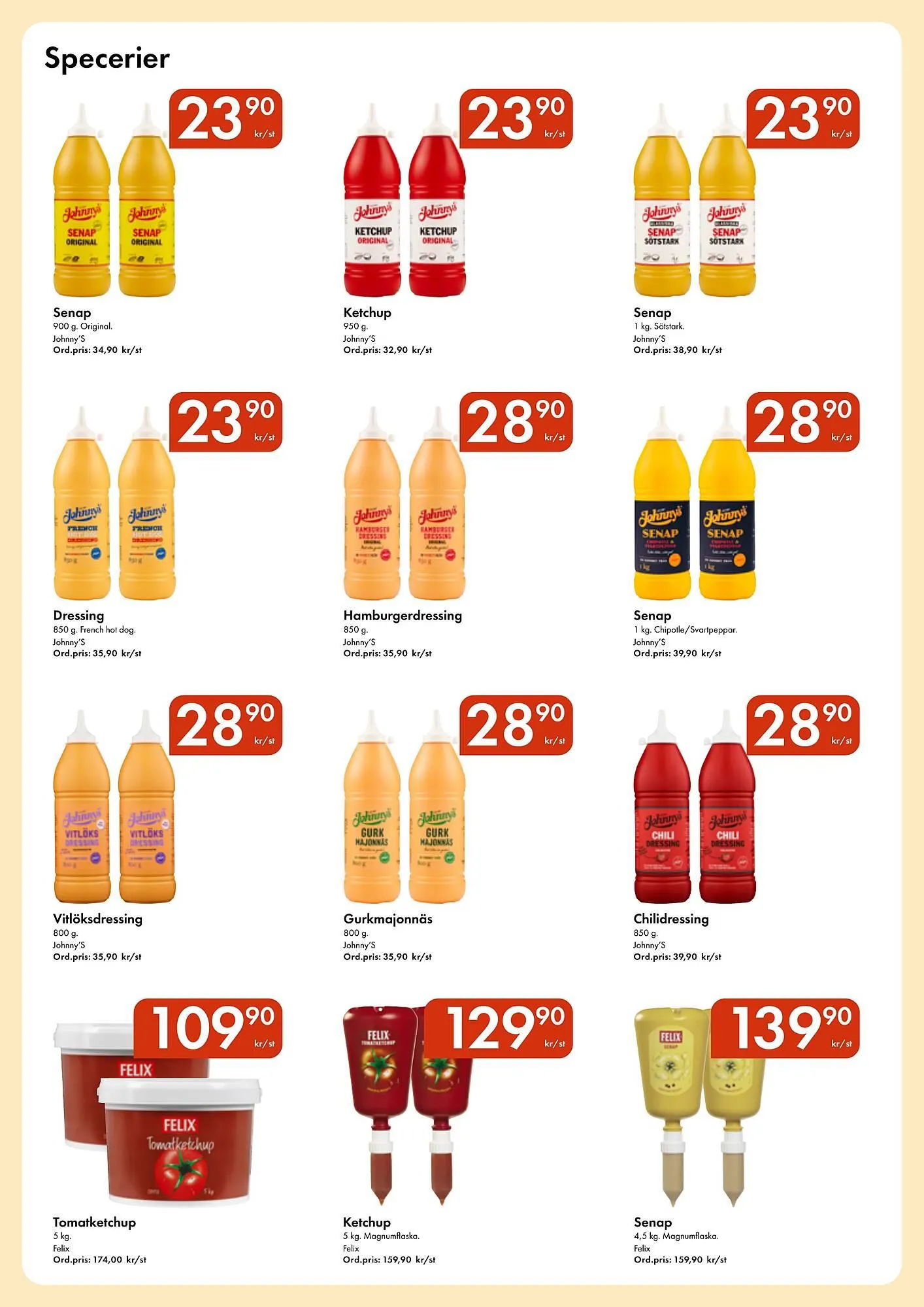 Snabbgross reklamblad från 22 september till 7 oktober 2025 - Reklamblad sidor 10