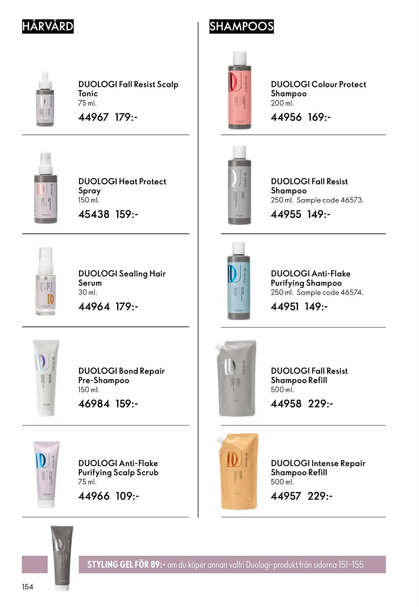 Oriflame reklamblad från 11 mars till 31 mars 2026 - Reklamblad sidor 154