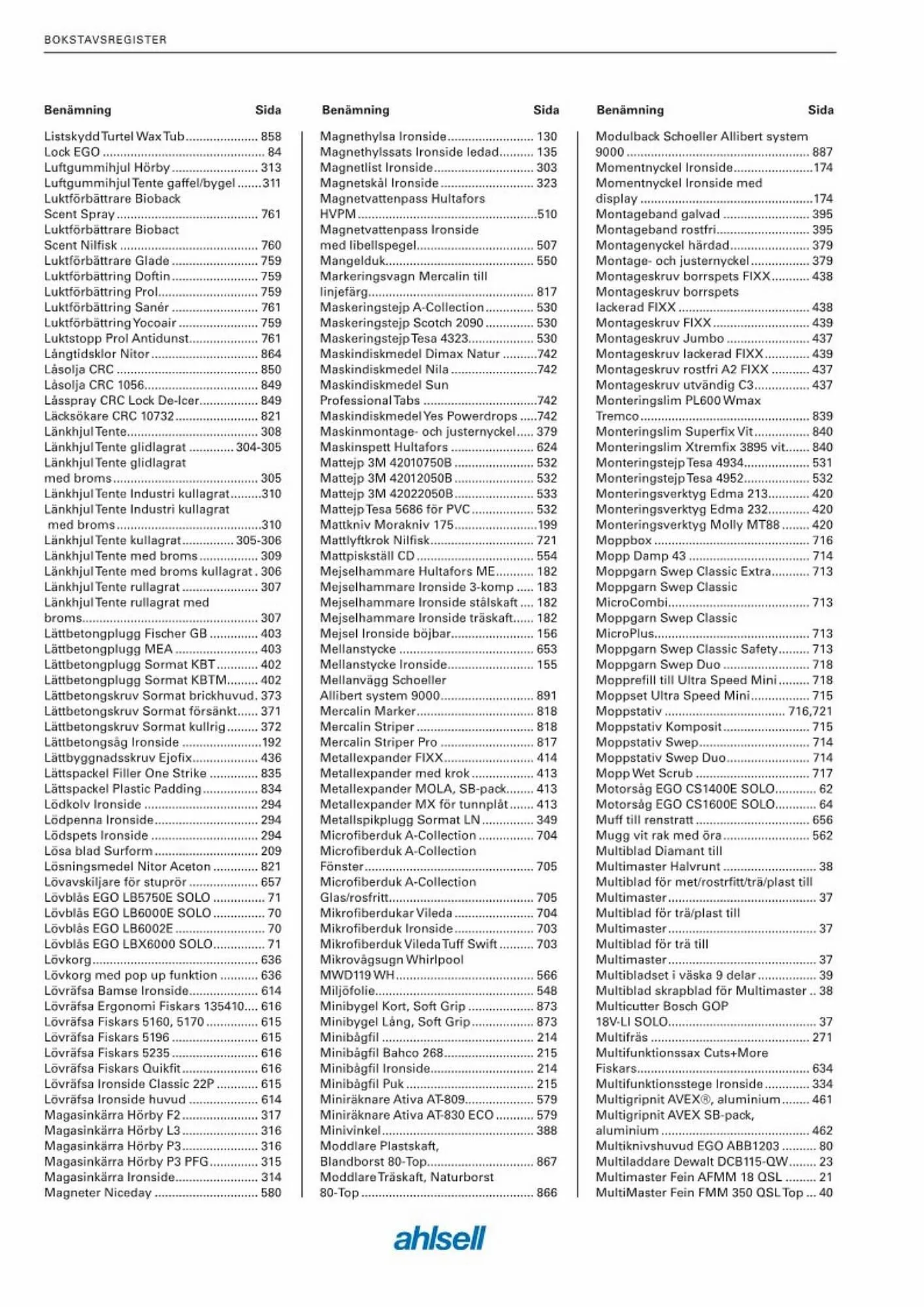 Ahlsell reklamblad från 6 september till 4 november 2023 - Reklamblad sidor 14
