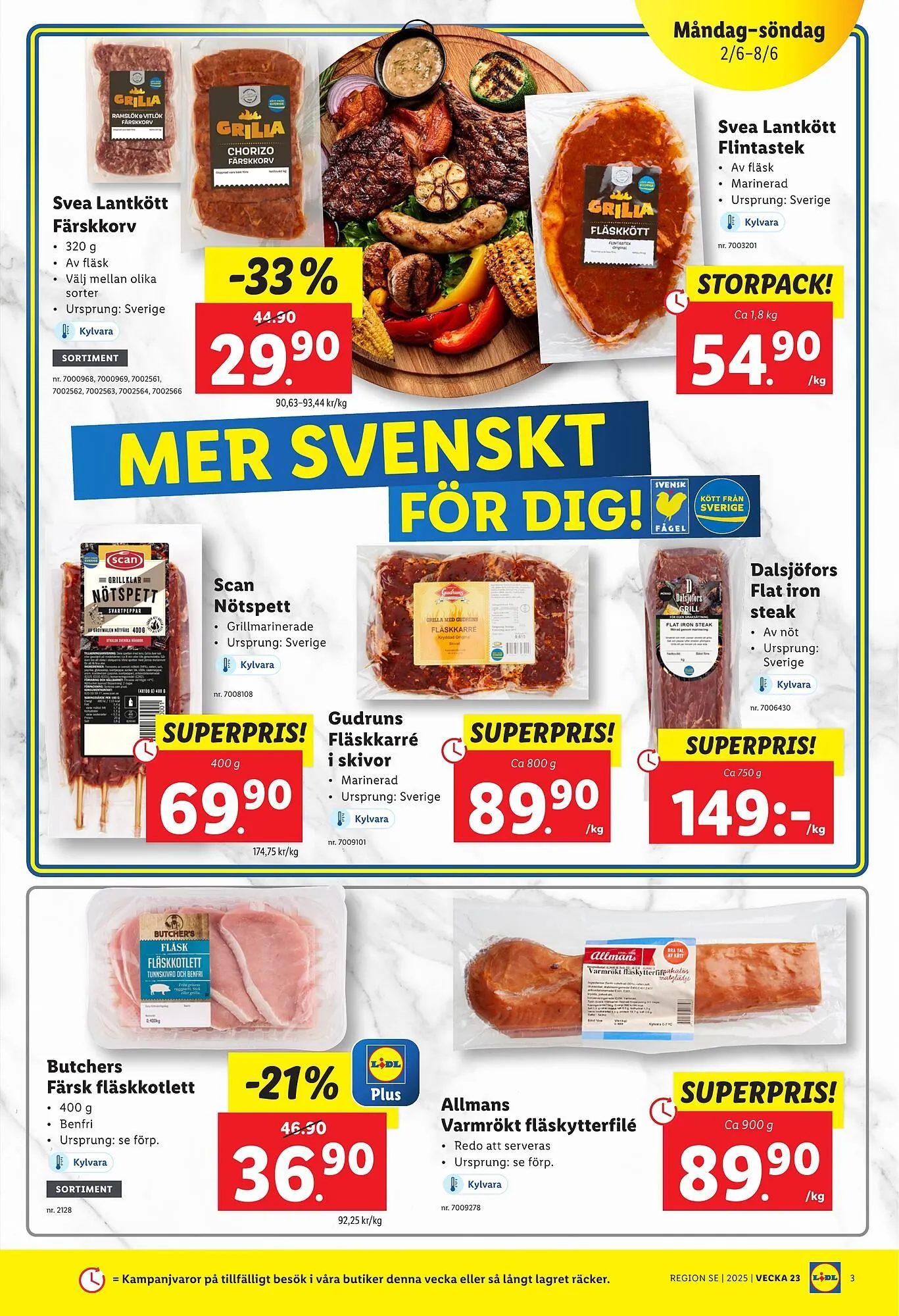 Lidl reklamblad från 2 juni till 7 juni 2025 - Reklamblad sidor 3