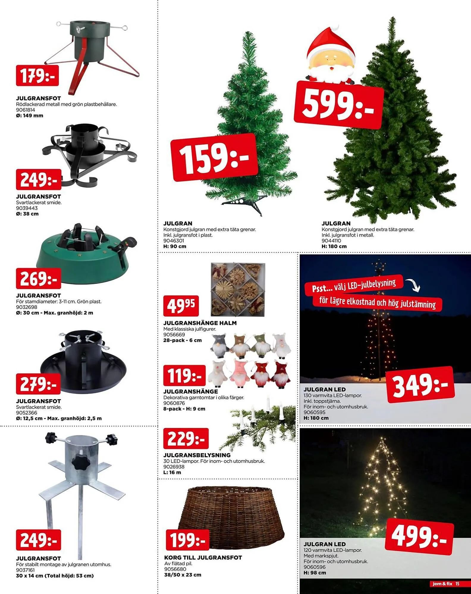 Jem&Fix reklamblad från 29 oktober till 24 december 2023 - Reklamblad sidor 15