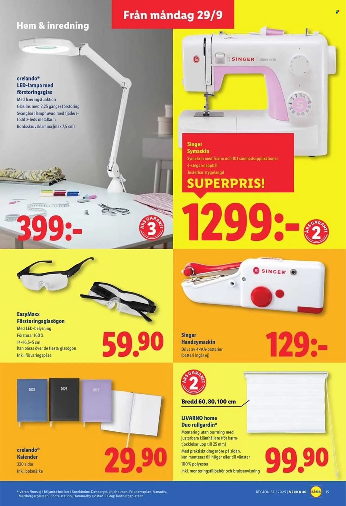 Lidl reklamblad från 29 september till 5 oktober 2025 - Reklamblad sidor 17