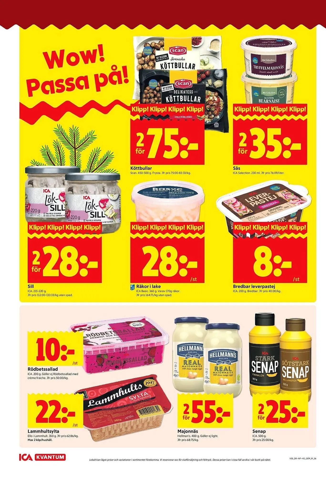 ICA Kvantum reklamblad från 8 december till 14 december 2025 - Reklamblad sidor 6