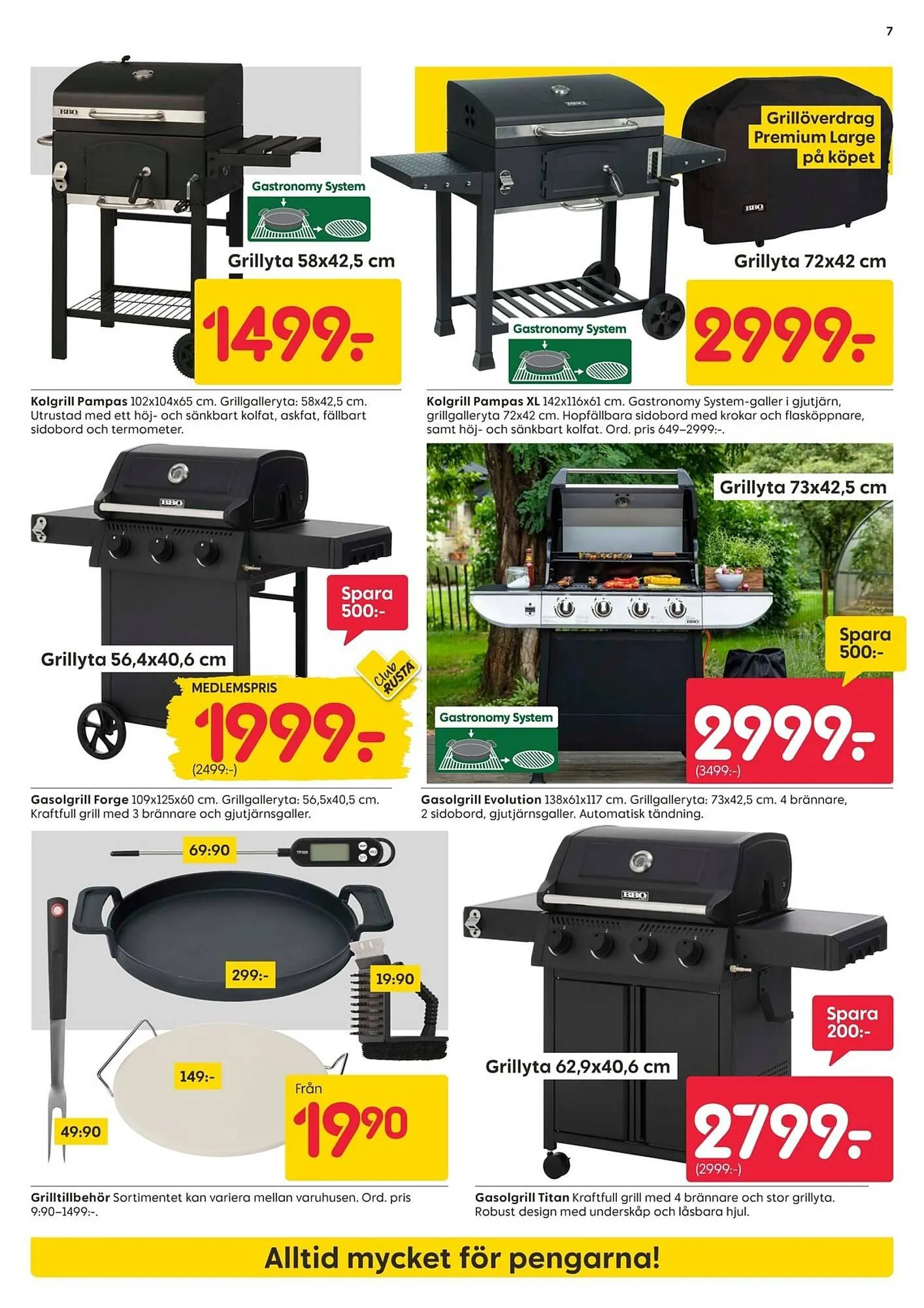 Rusta reklamblad från 7 april till 12 april 2026 - Reklamblad sidor 7