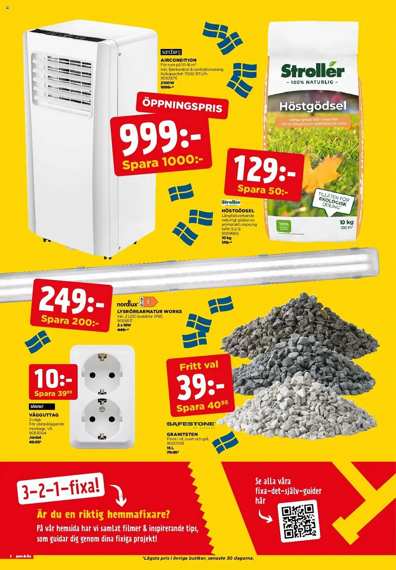 Jem&Fix reklamblad från 9 september till 14 september 2025 - Reklamblad sidor 8