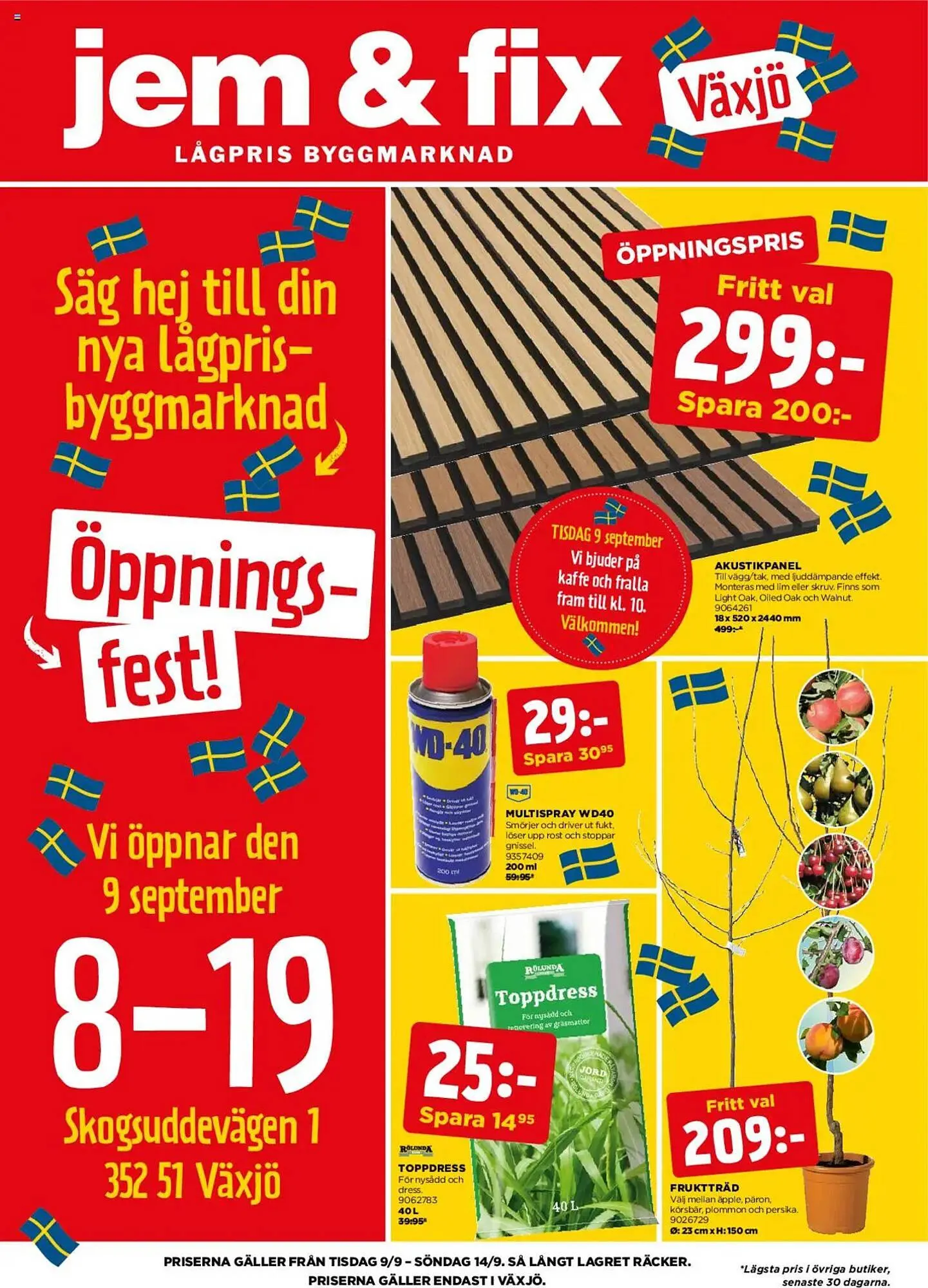 Jem&Fix reklamblad - 1