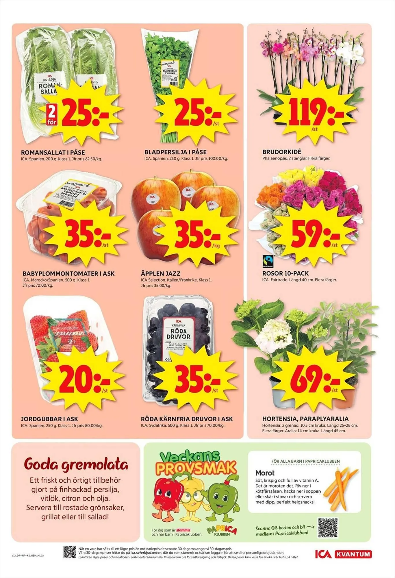 ICA Kvantum reklamblad från 24 mars till 30 mars 2025 - Reklamblad sidor 3