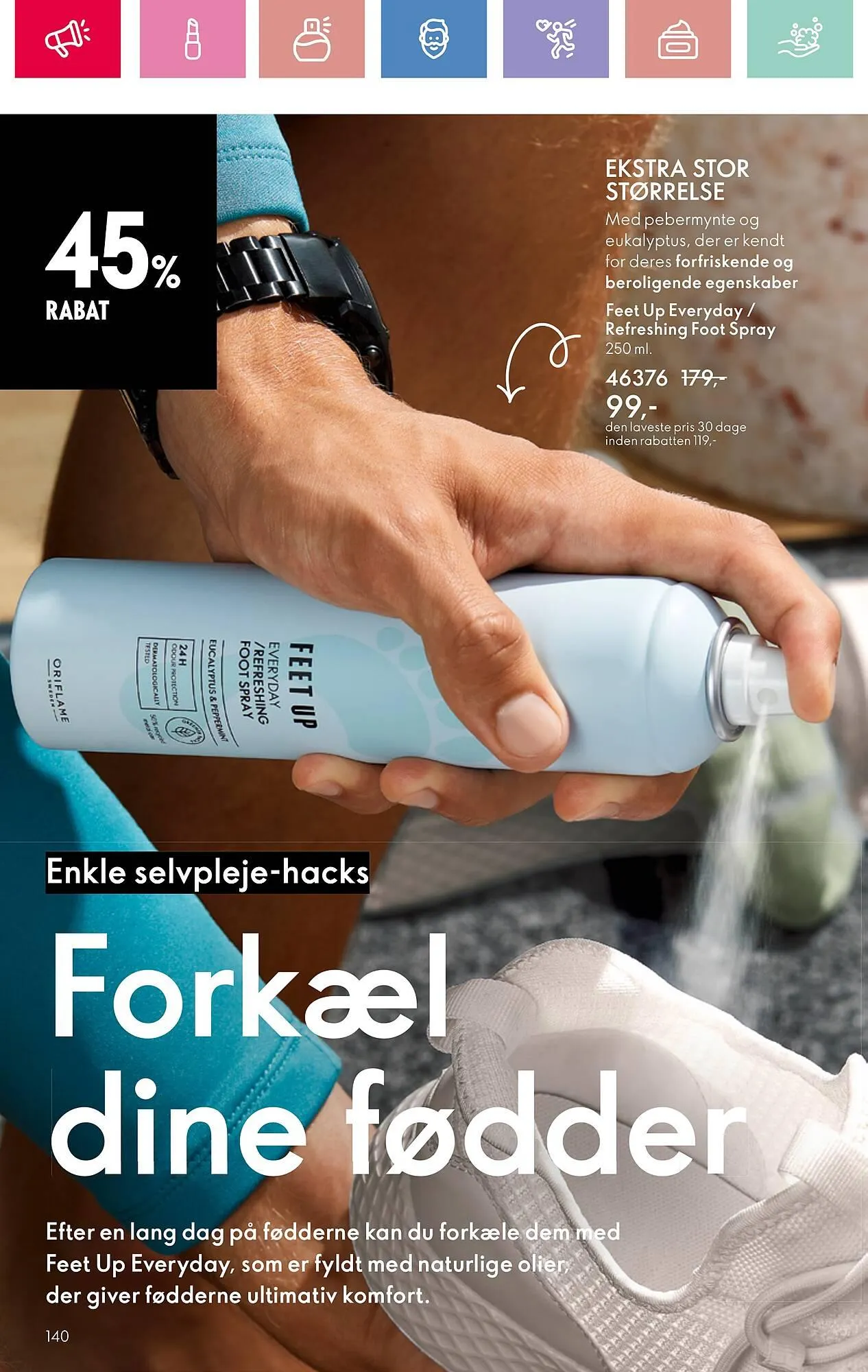 Oriflame reklamblad från 30 mars till 19 april 2025 - Reklamblad sidor 140
