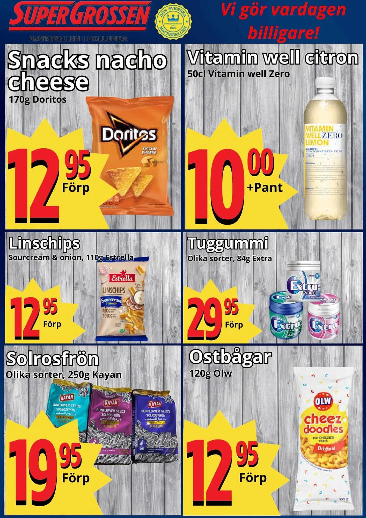 Supergrossen reklamblad från 17 november till 23 november 2025 - Reklamblad sidor 11