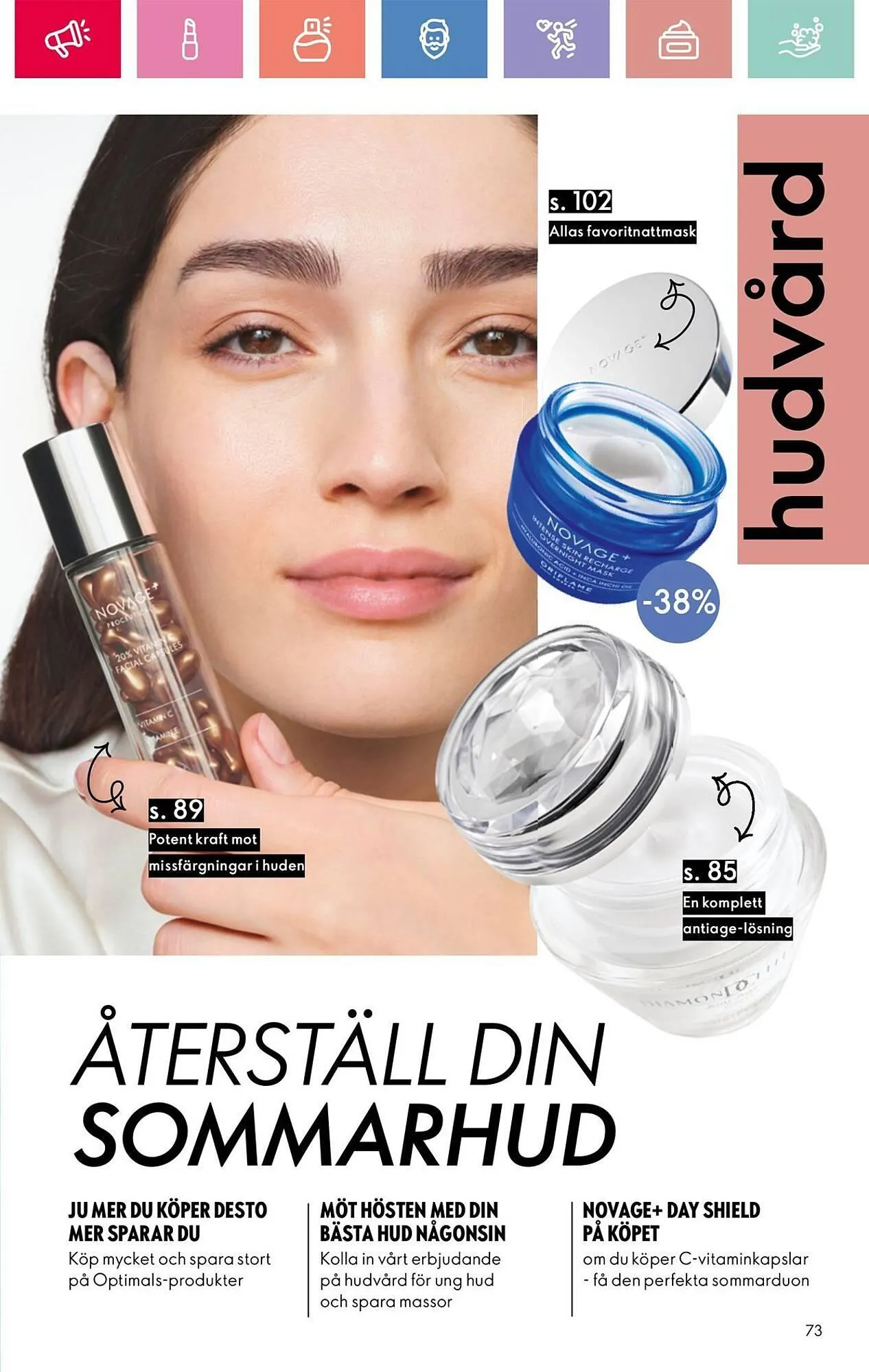 Oriflame reklamblad från 24 augusti till 13 september 2025 - Reklamblad sidor 73