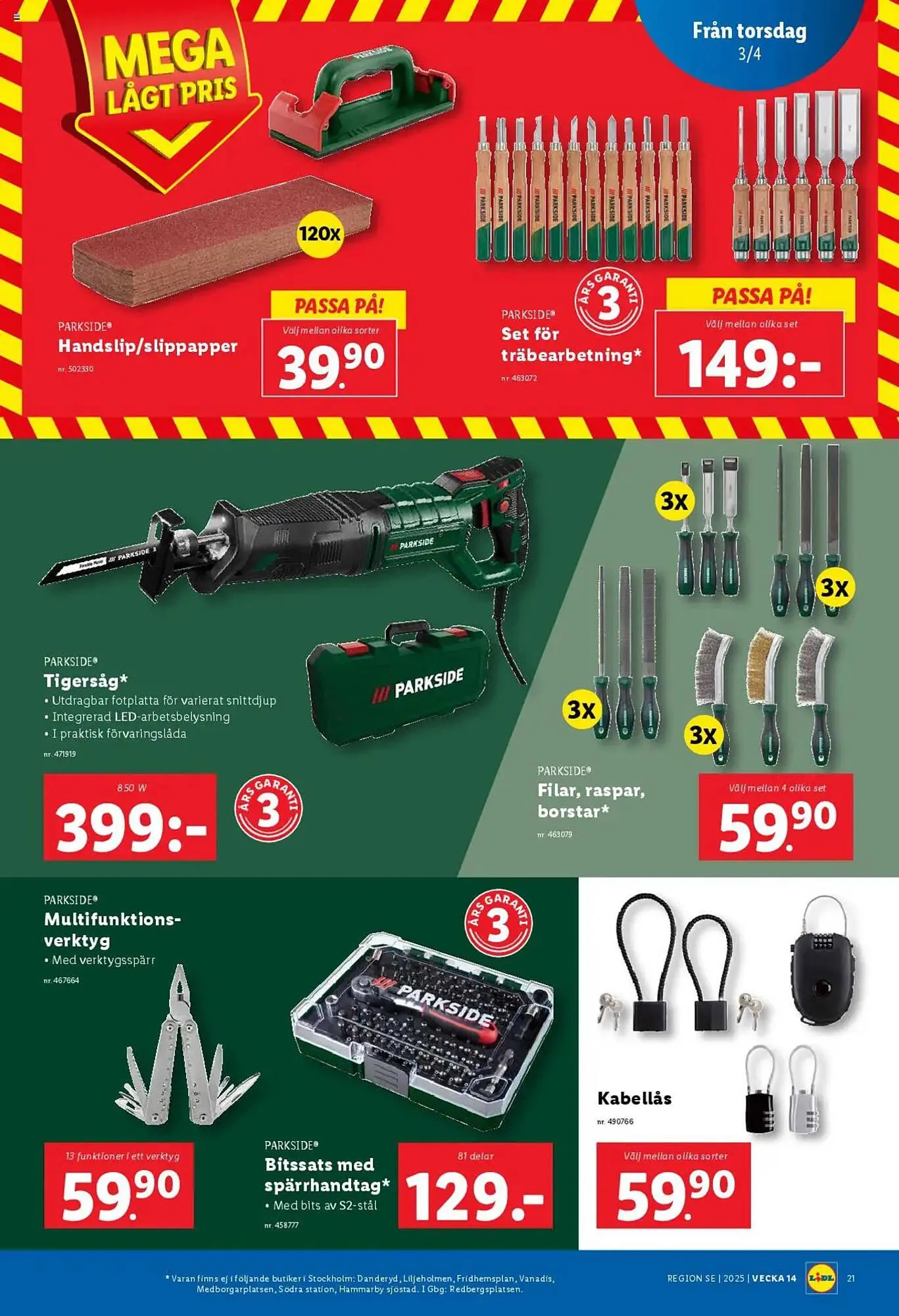 Lidl reklamblad från 31 mars till 6 april 2025 - Reklamblad sidor 23