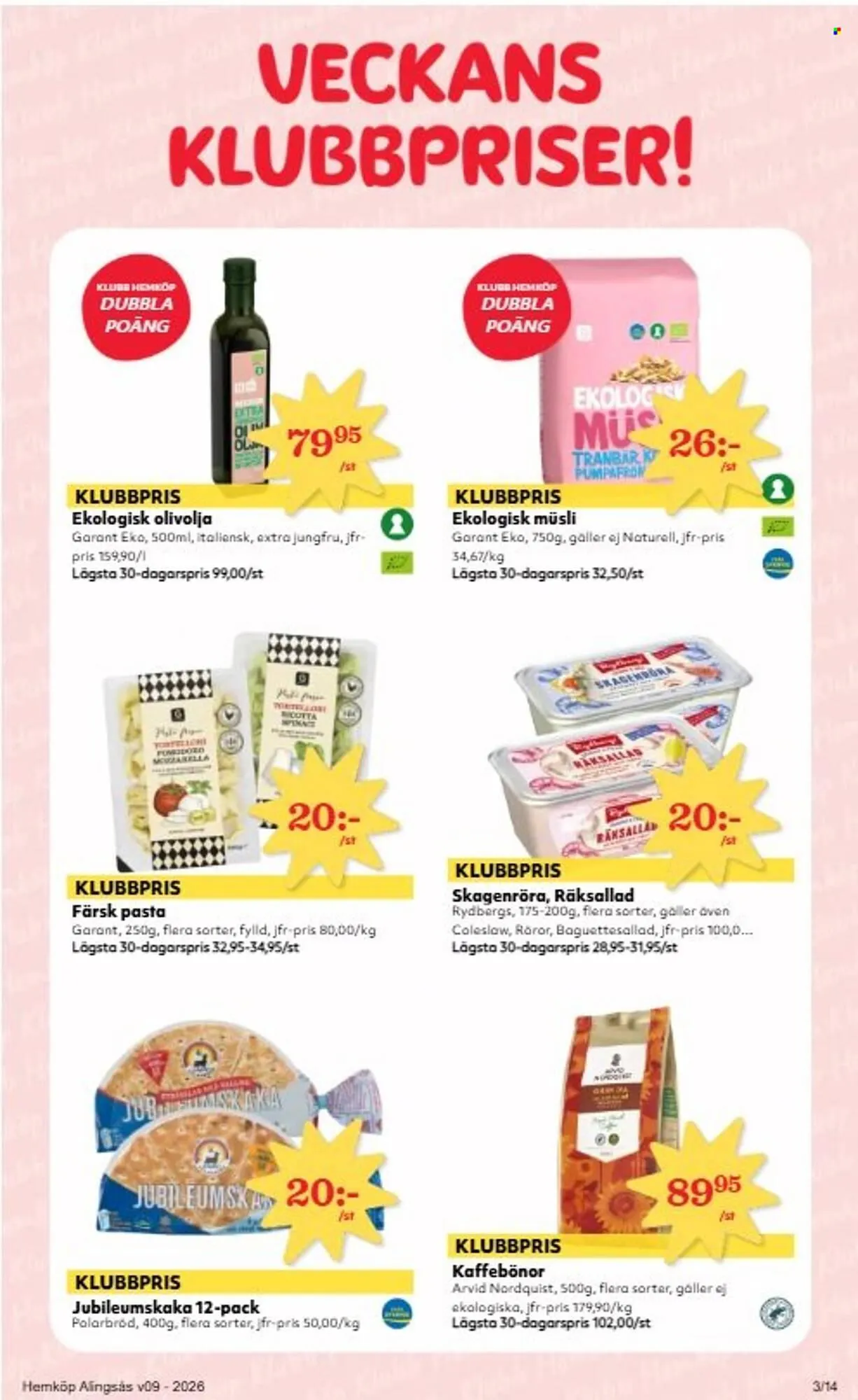 Hemköp reklamblad från 23 februari till 1 mars 2026 - Reklamblad sidor 3
