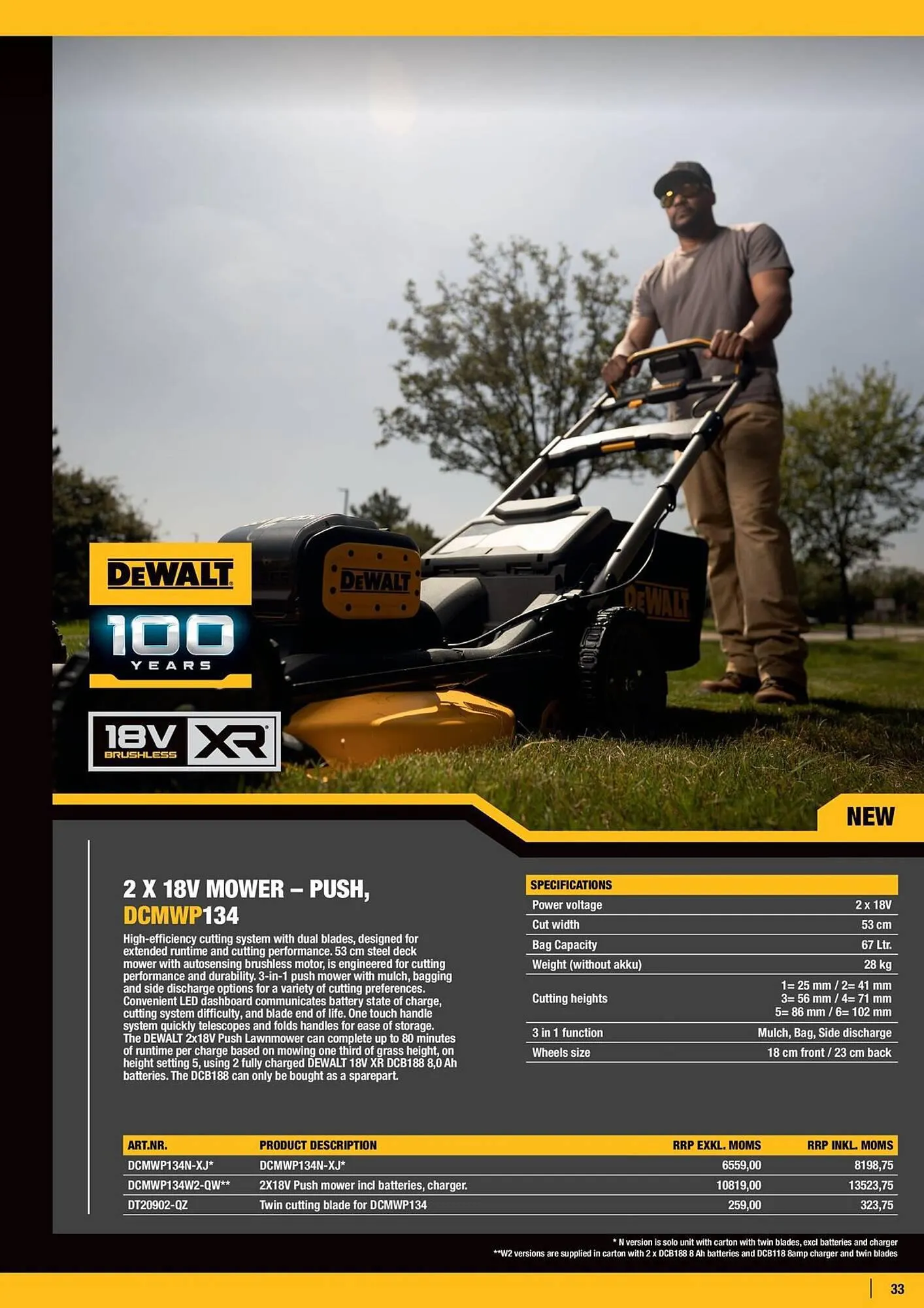 Dewalt reklamblad från 7 mars till 21 mars 2024 - Reklamblad sidor 33