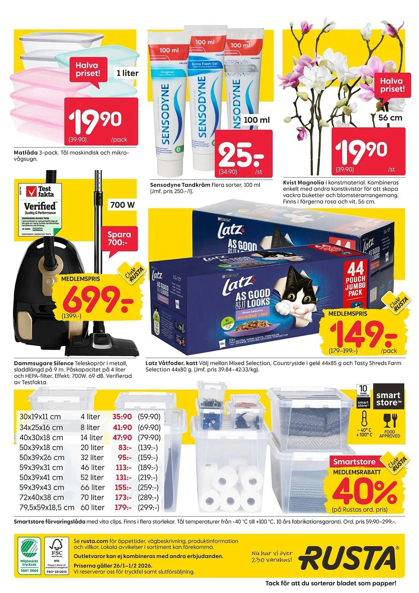 Rusta reklamblad från 26 januari till 1 februari 2026 - Reklamblad sidor 12