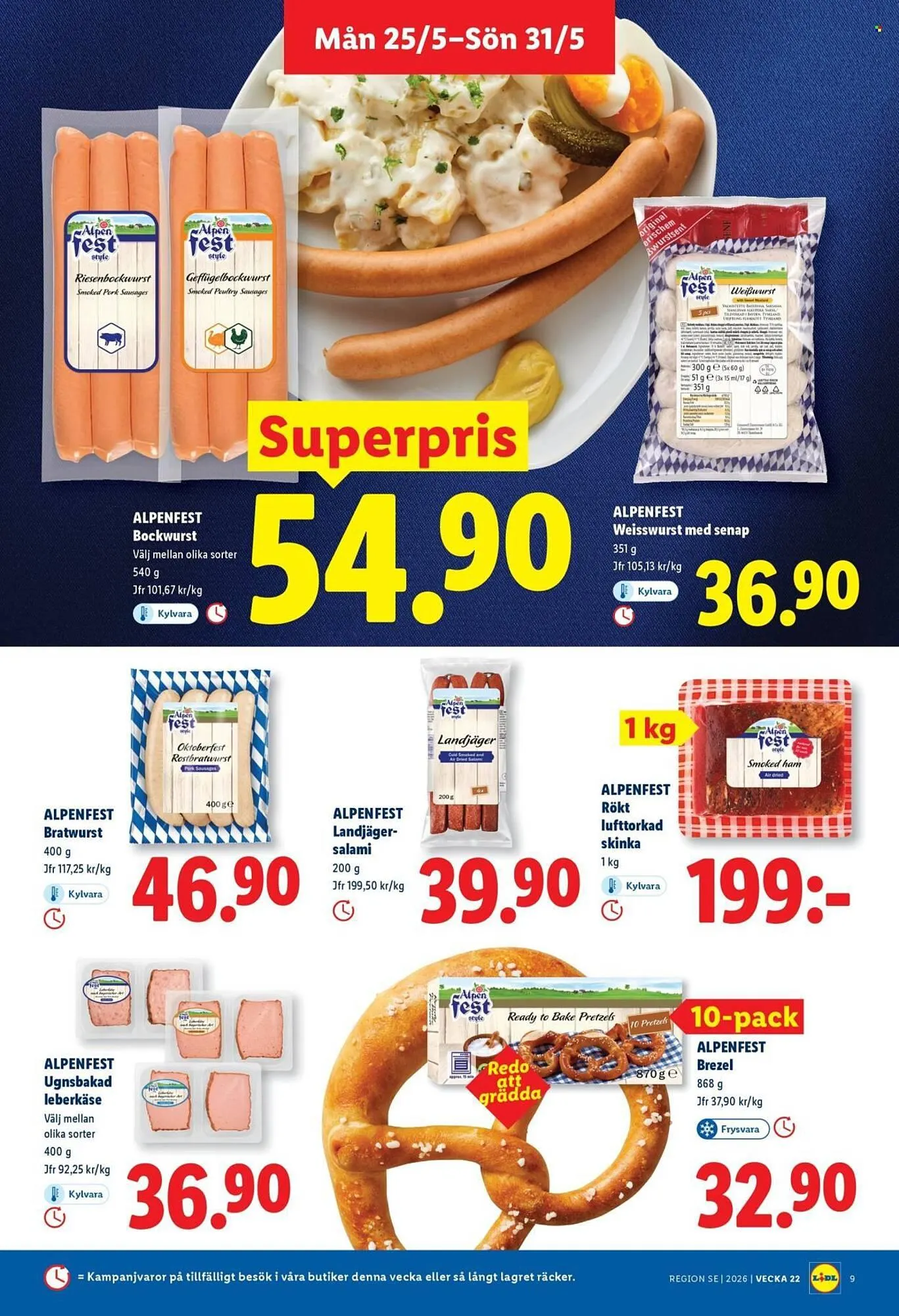 Lidl reklamblad från 25 maj till 31 maj 2026 - Reklamblad sidor 9