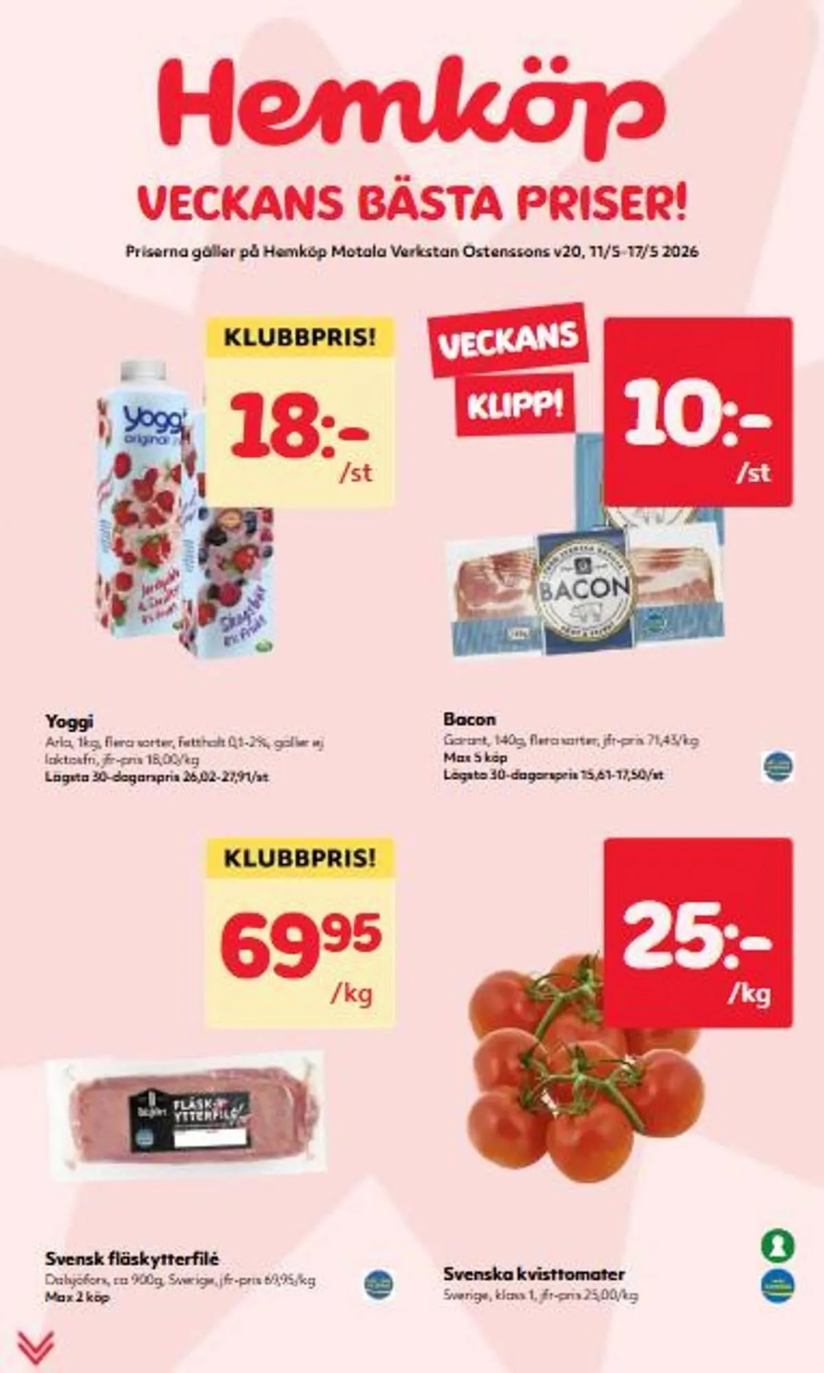 Östenssons reklamblad - 1